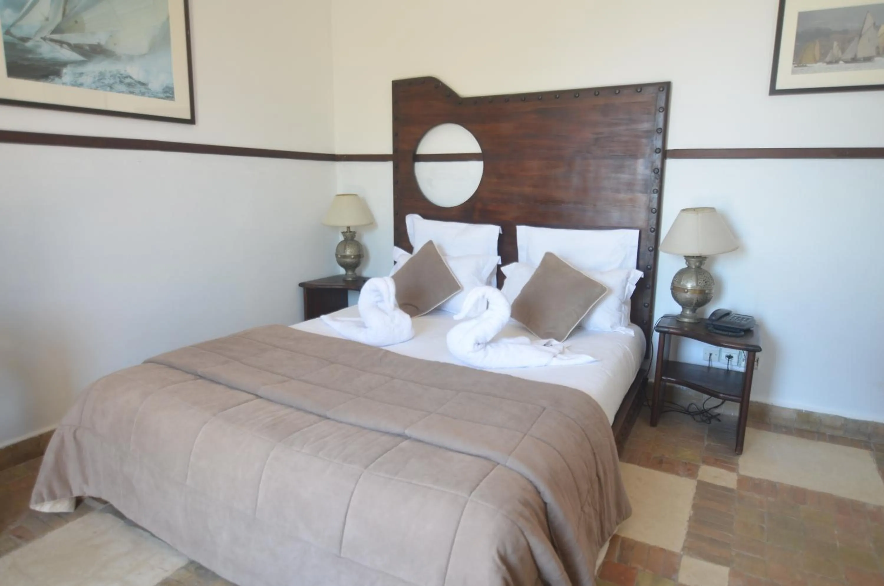 Bed in Hôtel Océan Vagabond