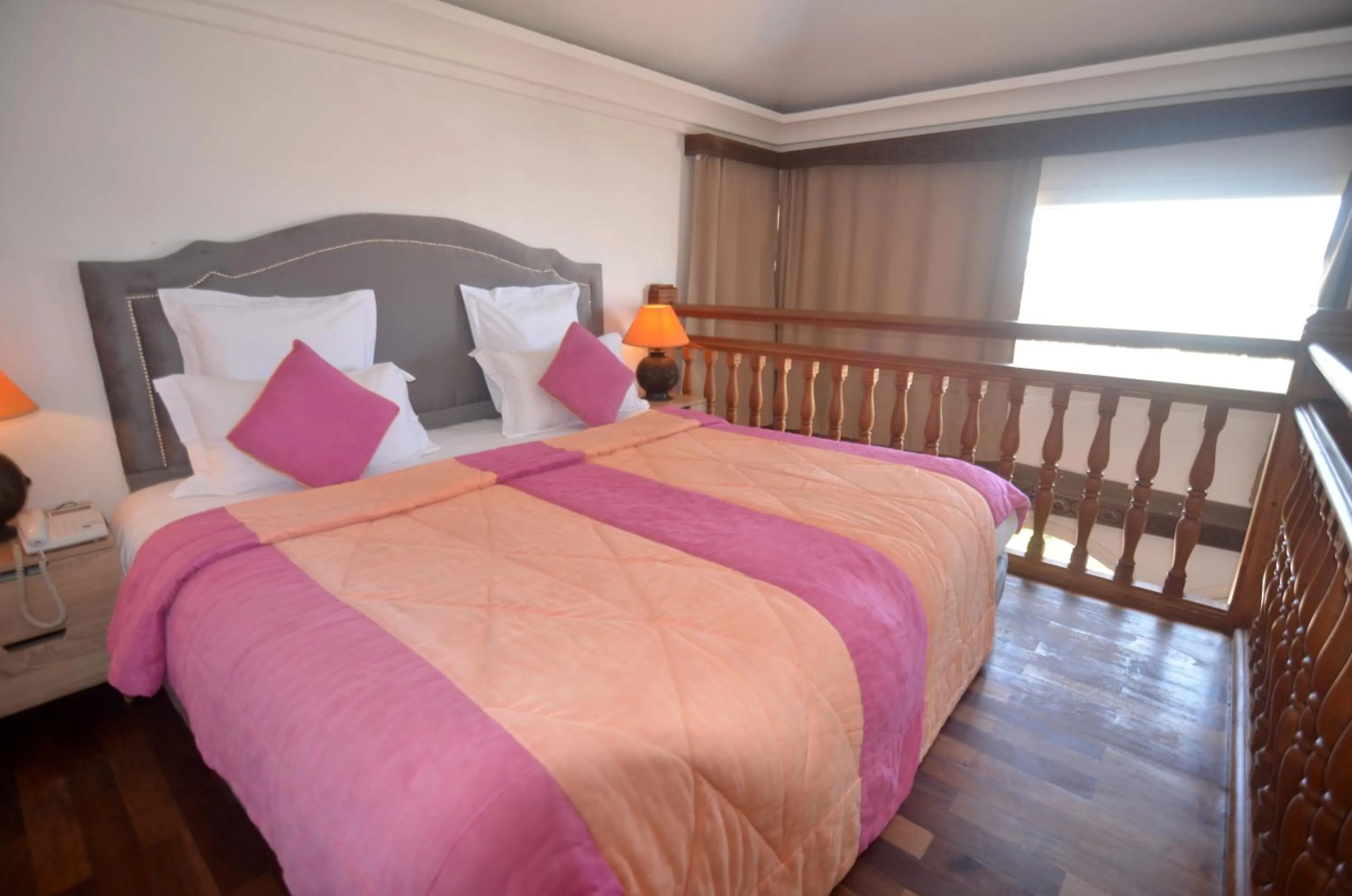 Bed in Hôtel Océan Vagabond