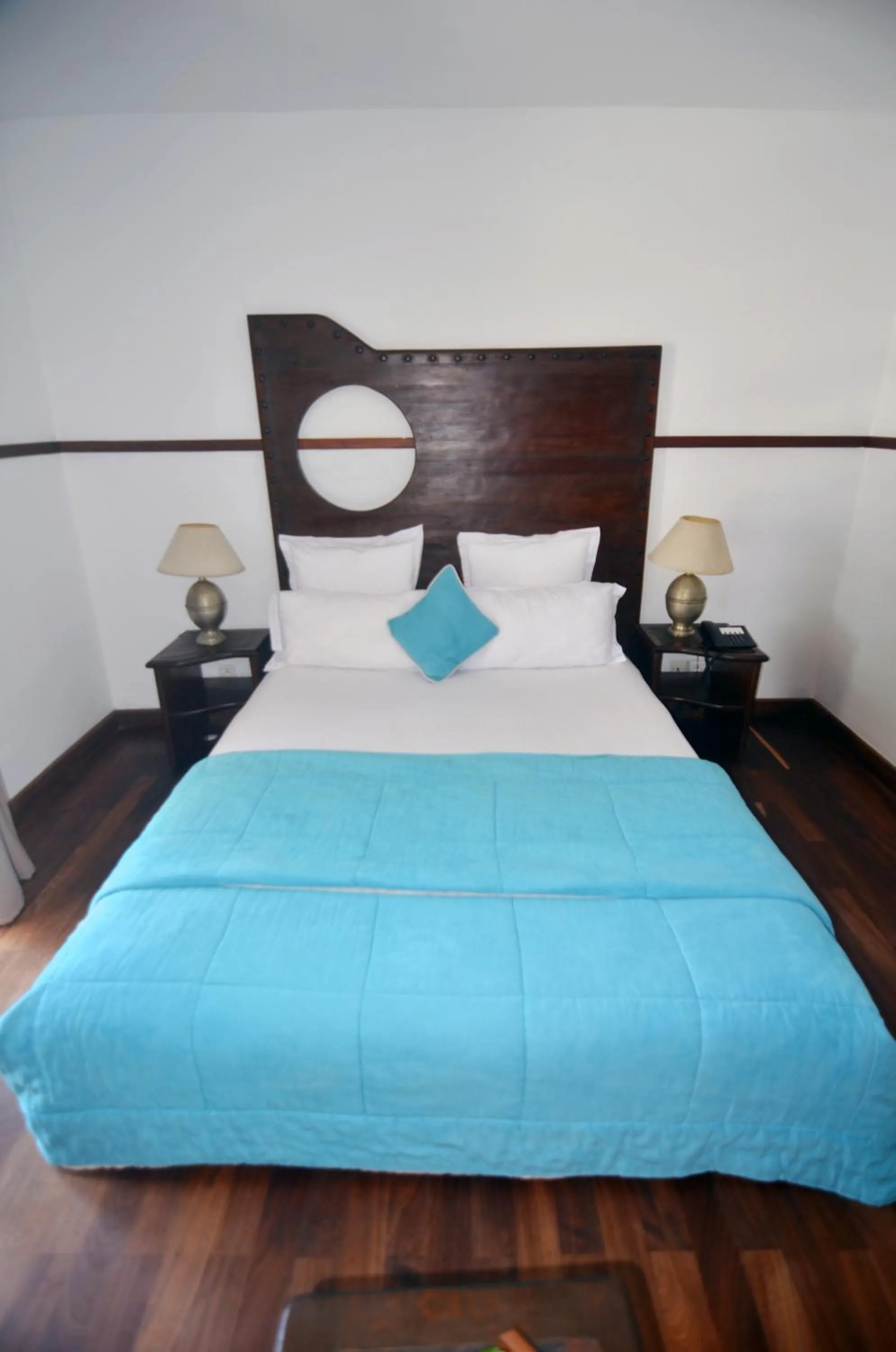 Bed in Hôtel Océan Vagabond