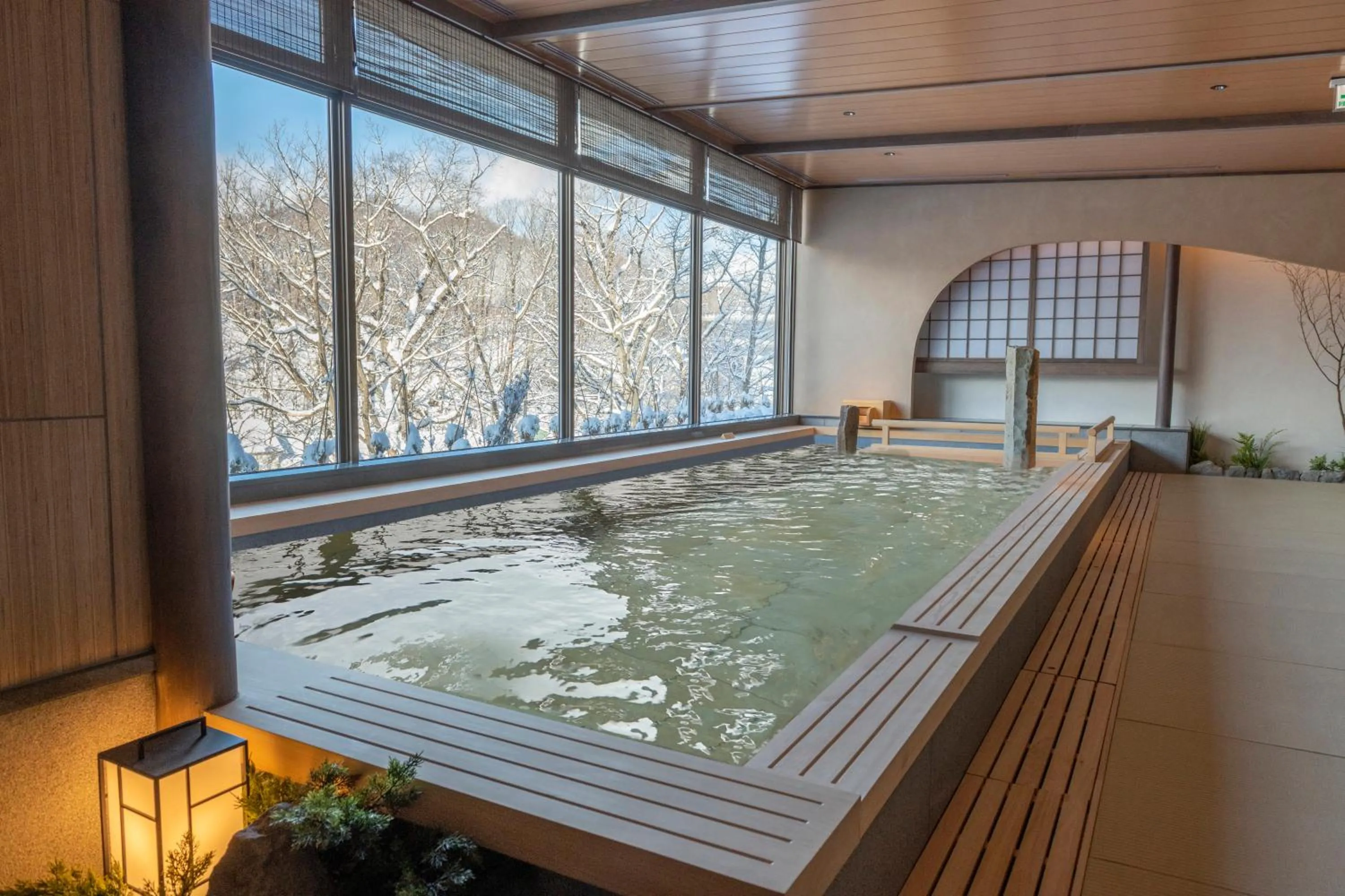 Public Bath in Jozankei Onsen Yurakusoan