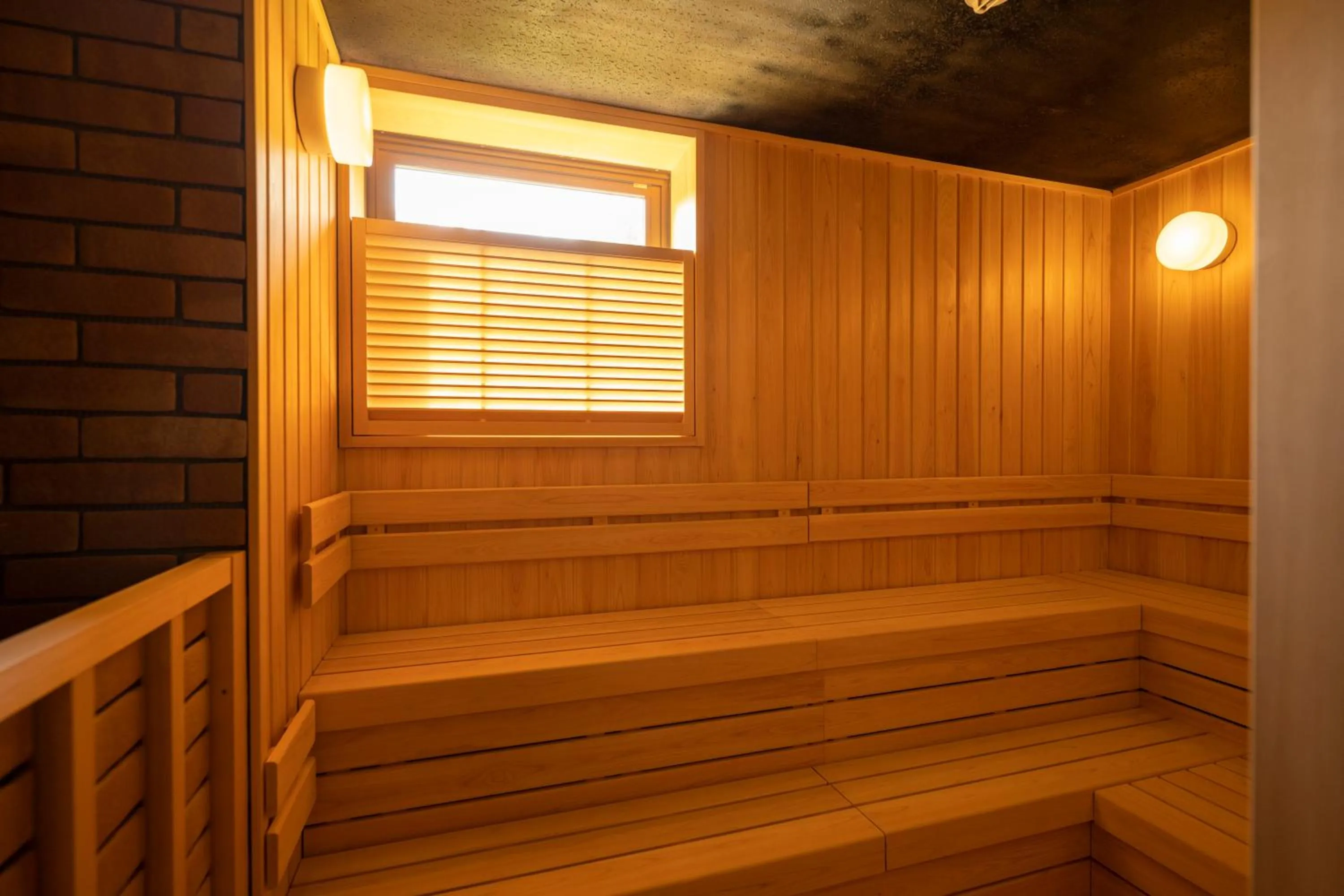 Sauna in Jozankei Onsen Yurakusoan