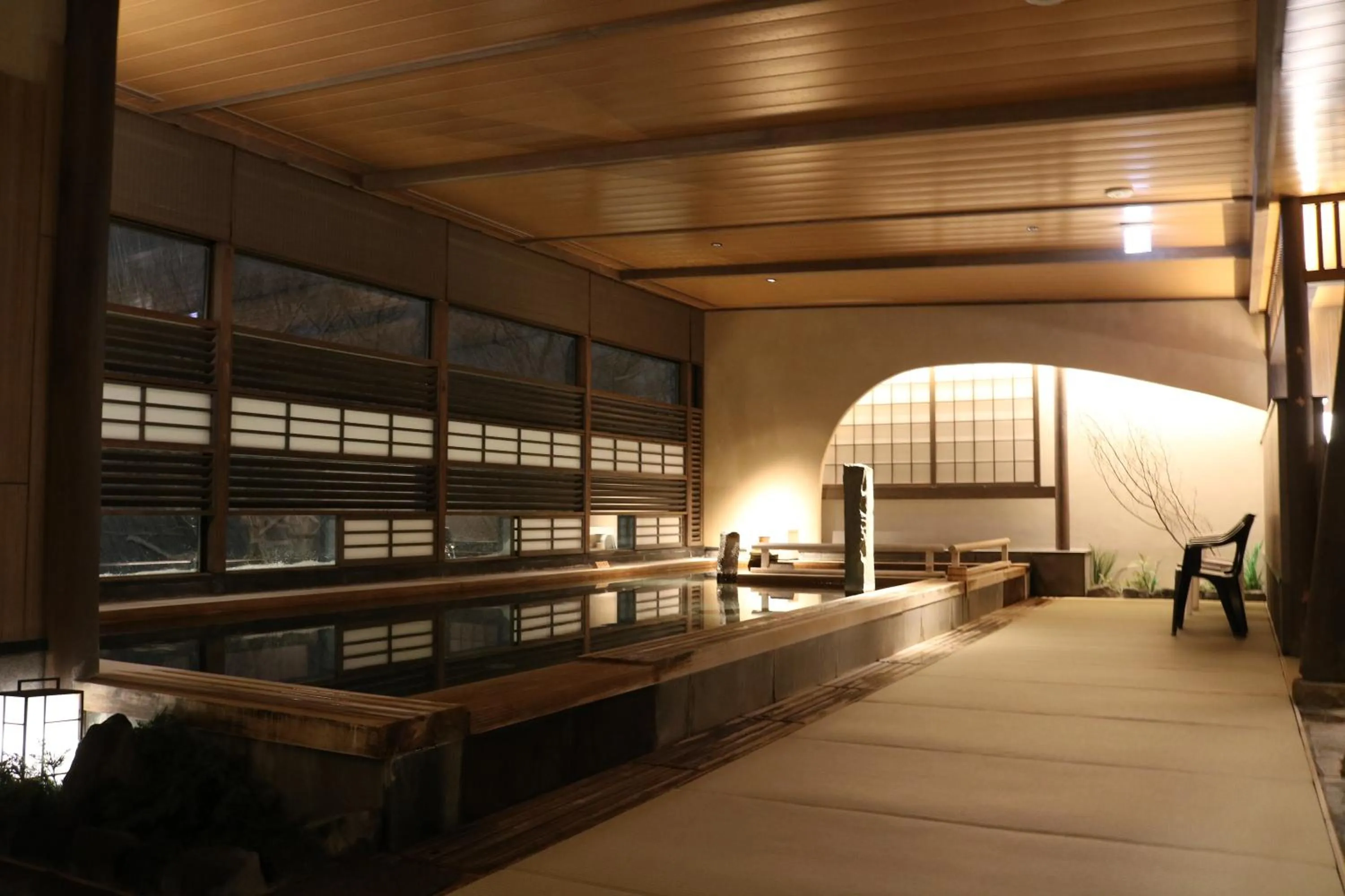 Public Bath in Jozankei Onsen Yurakusoan