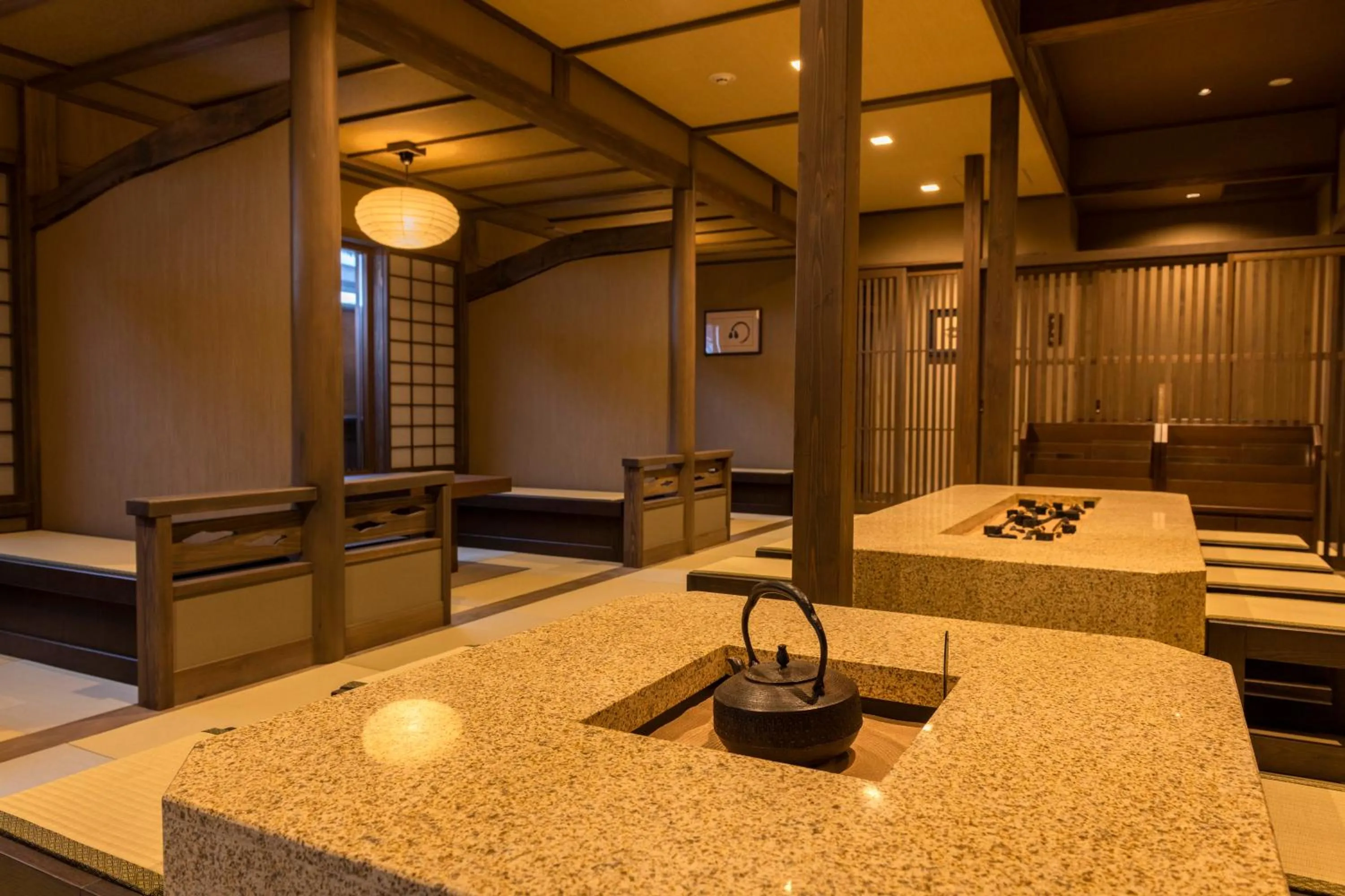 Area and facilities in Jozankei Onsen Yurakusoan