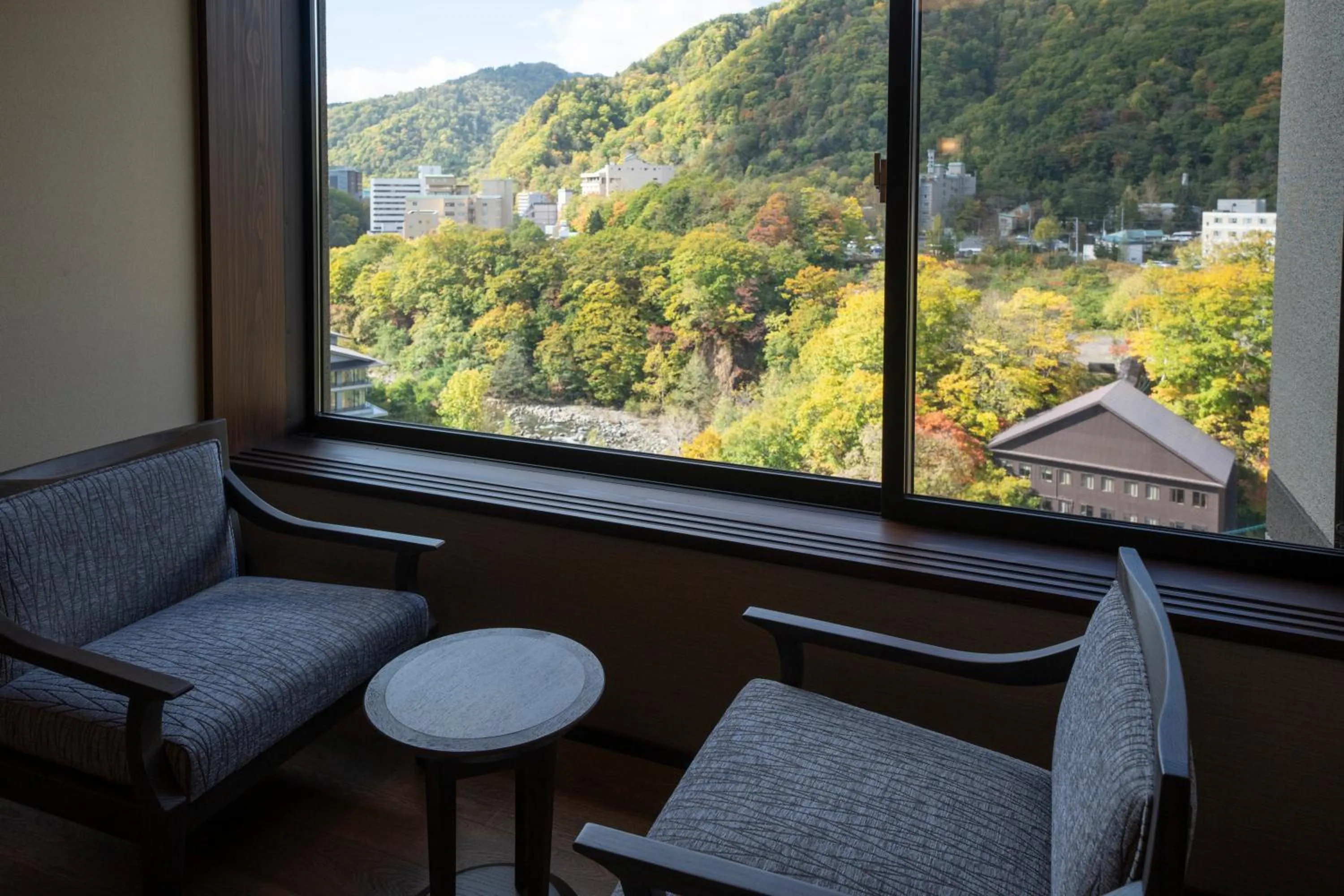 View (from property/room) in Jozankei Onsen Yurakusoan