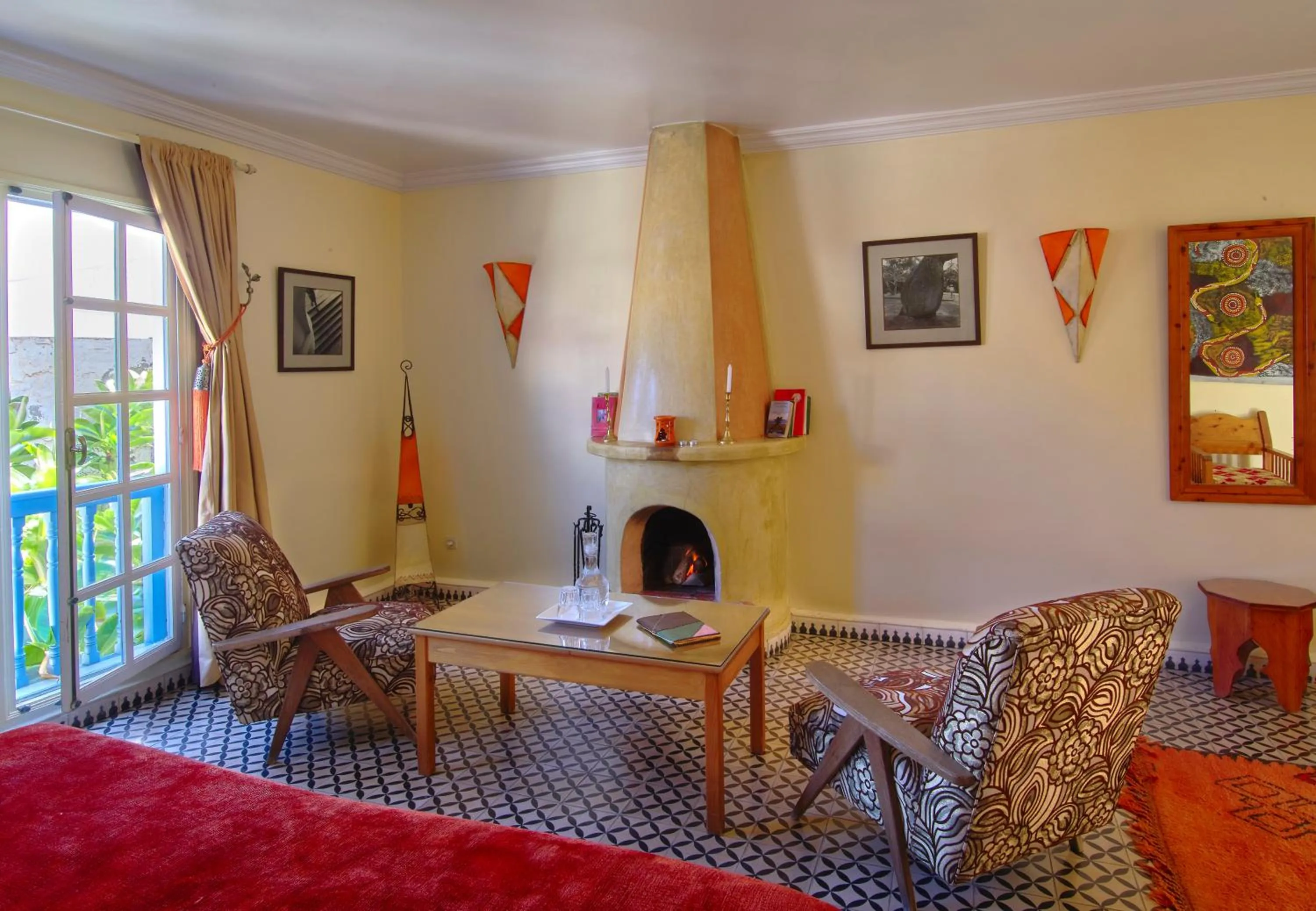 Living room in Ryad Watier & SPA