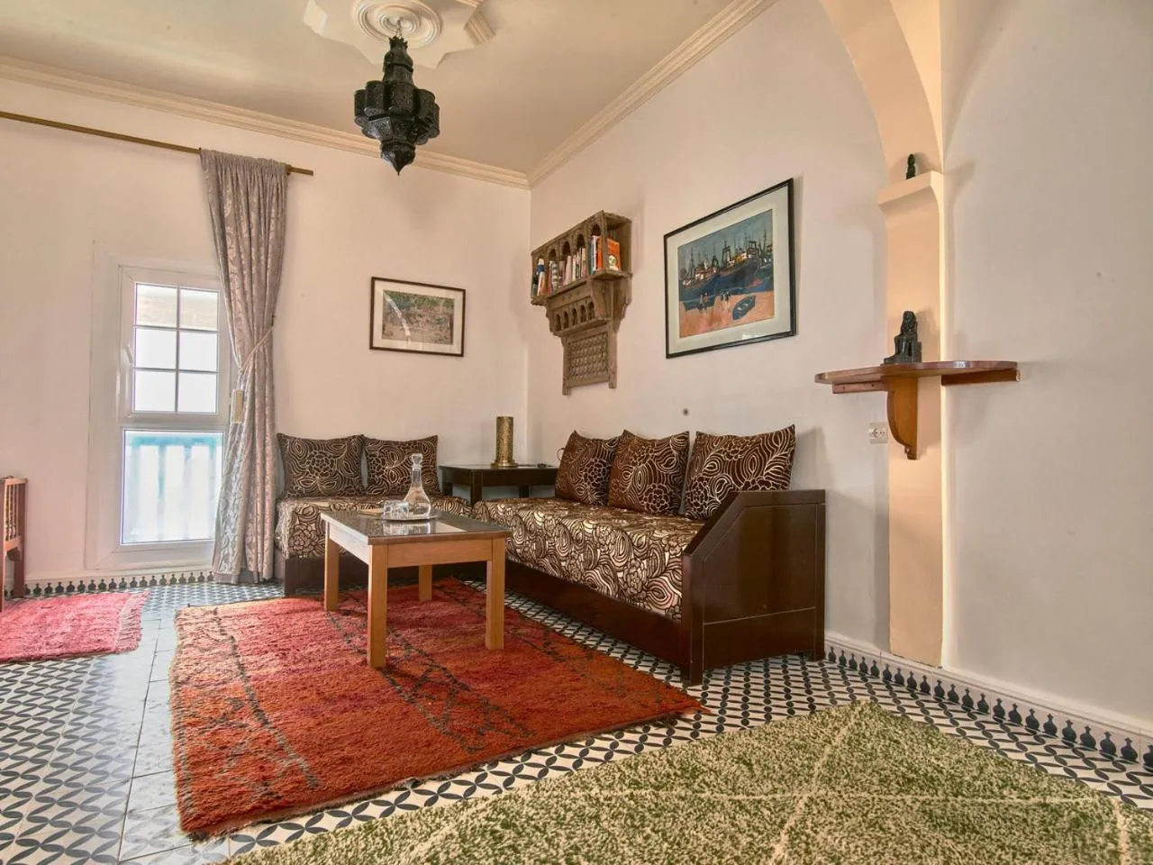 Living room in Ryad Watier & SPA