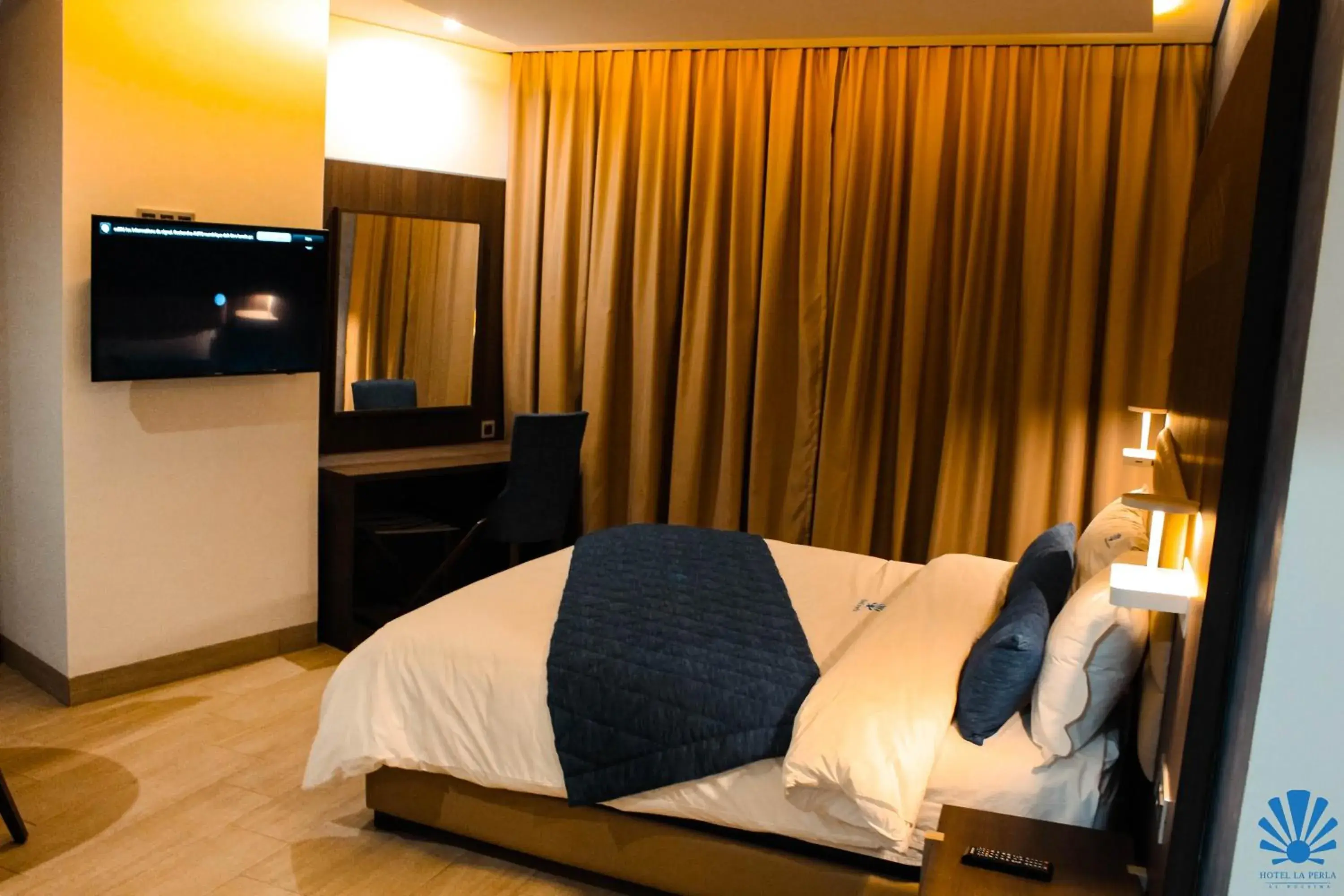 Double Room in Hôtel La Perla Double Room in Hôtel La Perla