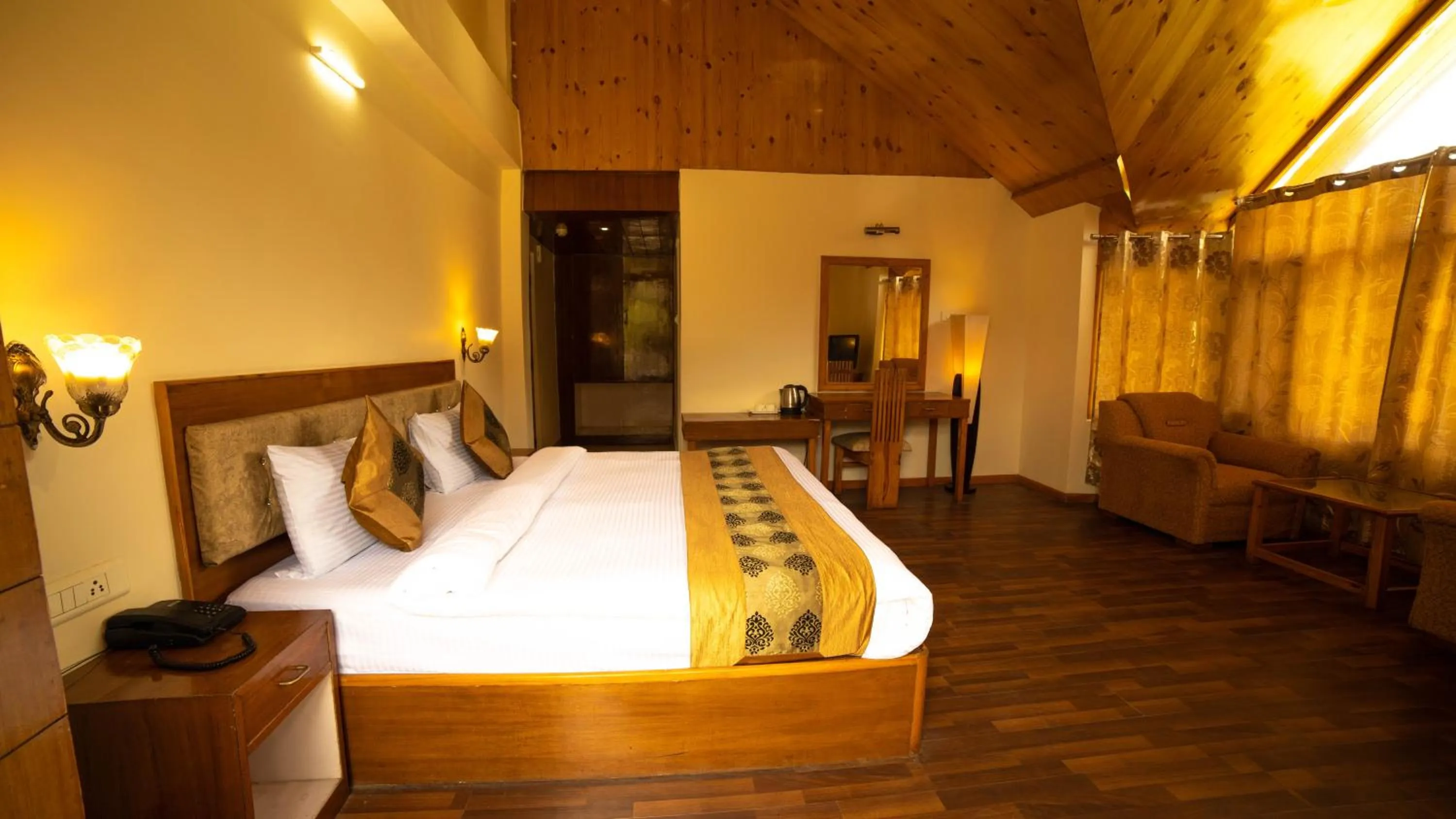 Bedroom, Bed in Vaayu Resorts And Spa