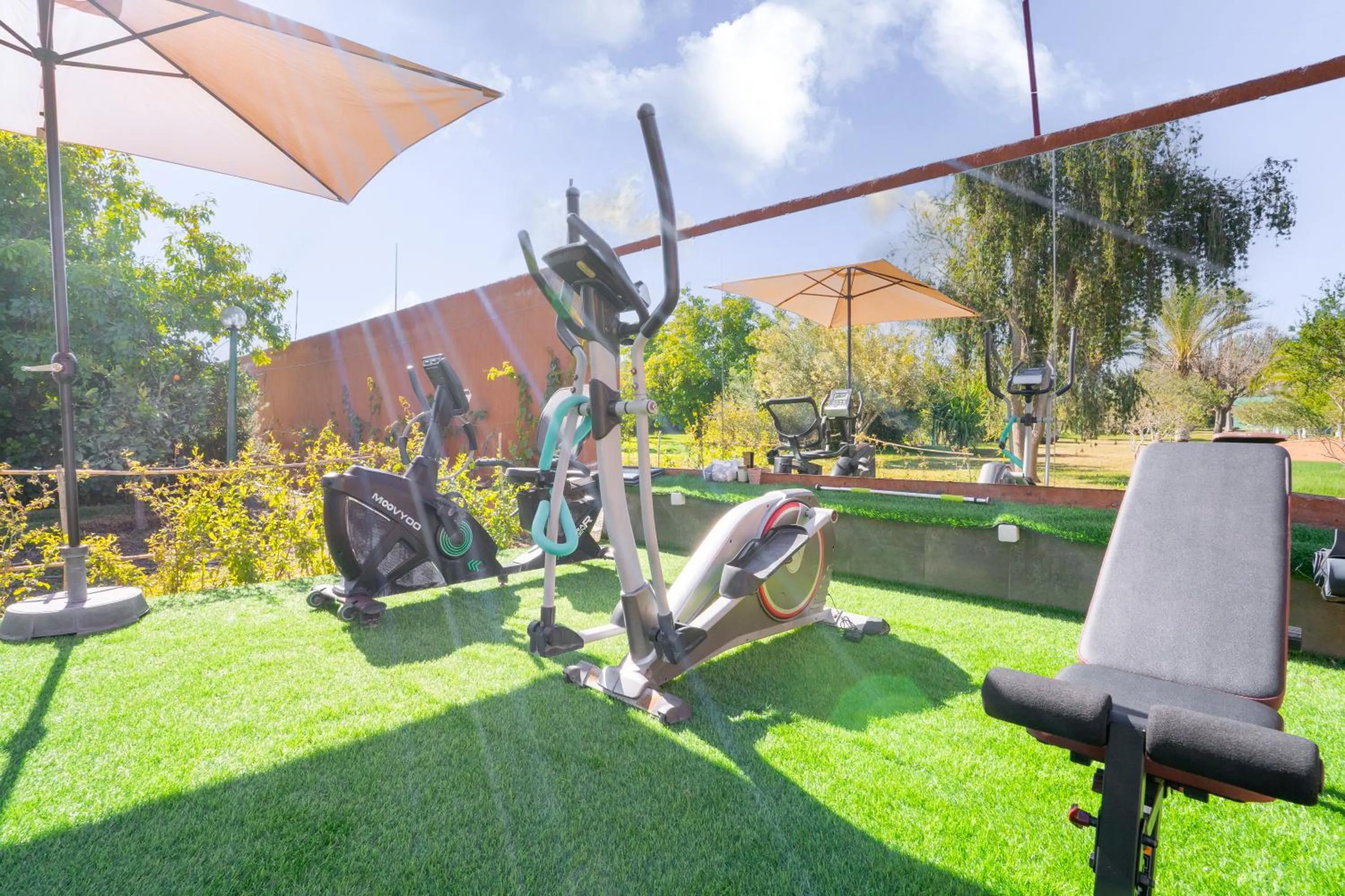 Fitness centre/facilities in Palais les sources de l'atlas, Padel & spa