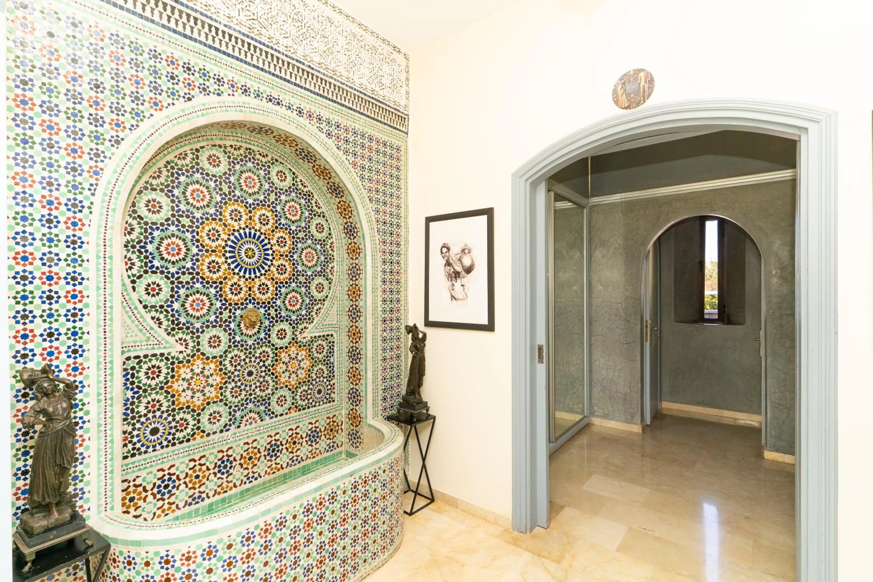 Bathroom in Palais les sources de l'atlas, Padel & spa