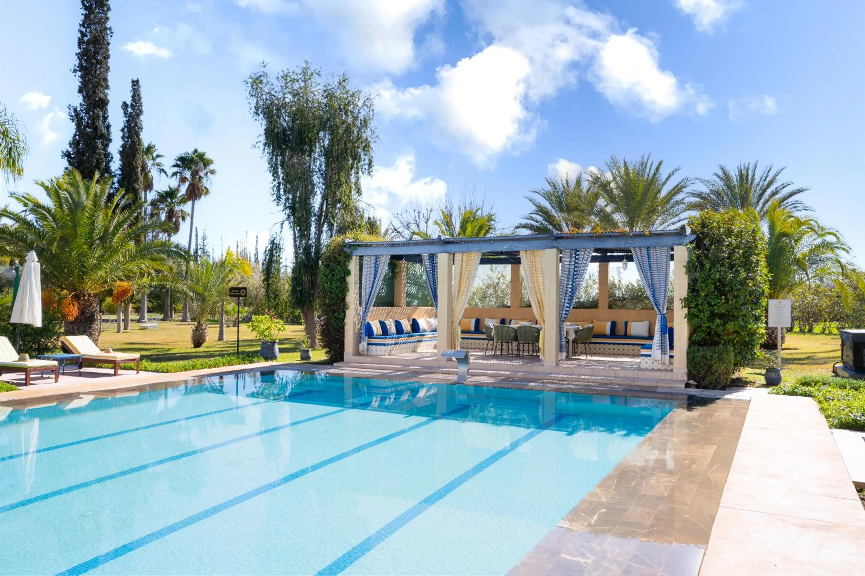 Restaurant/places to eat in Palais les sources de l'atlas, Padel & spa