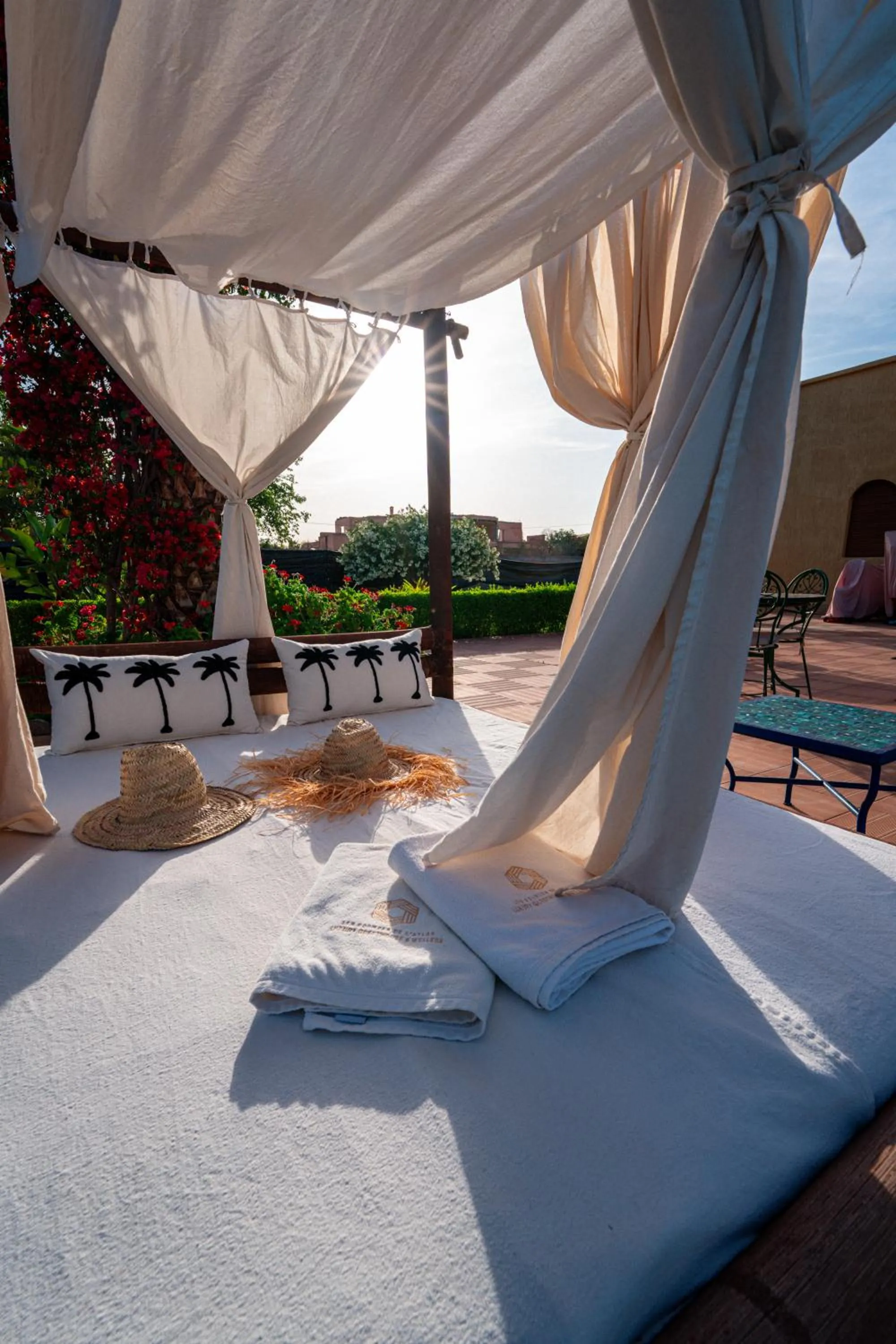 Bed in Palais les sources de l'atlas & spa