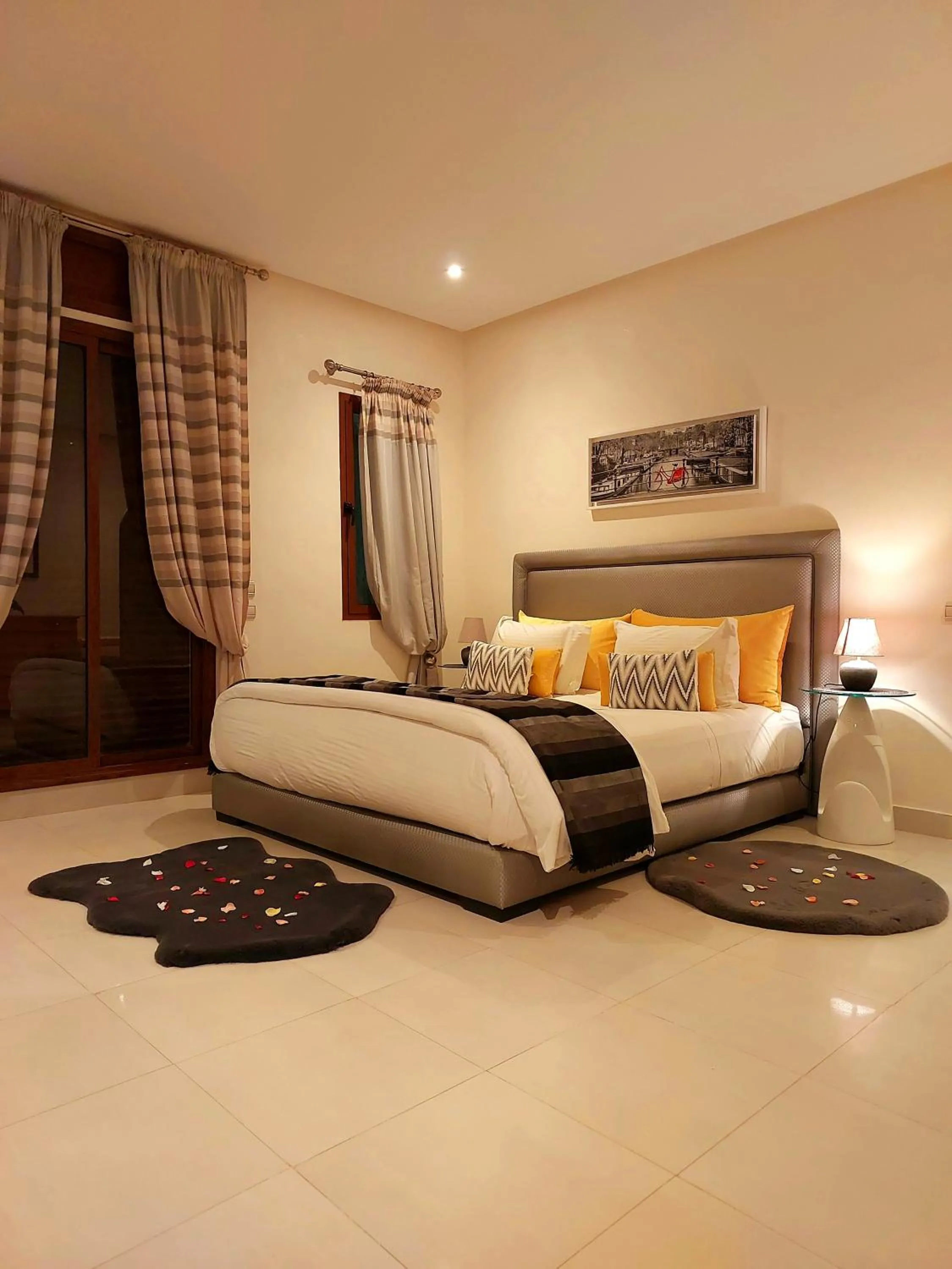 Bed in Palais les sources de l'atlas & spa