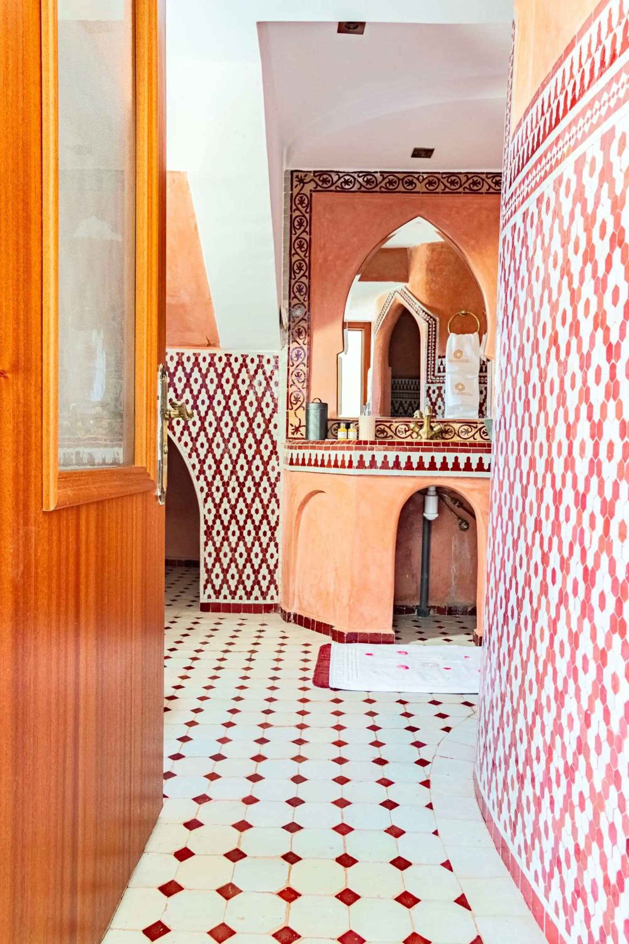 Bathroom in Palais les sources de l'atlas & spa