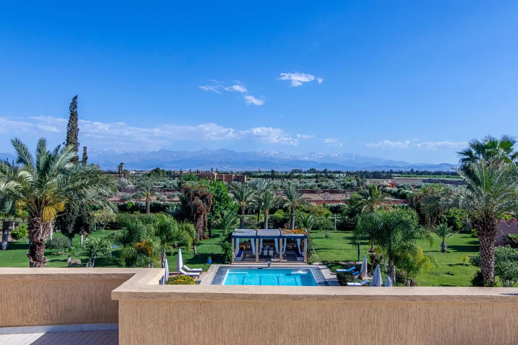 Balcony/Terrace in Palais les sources de l'atlas & spa
