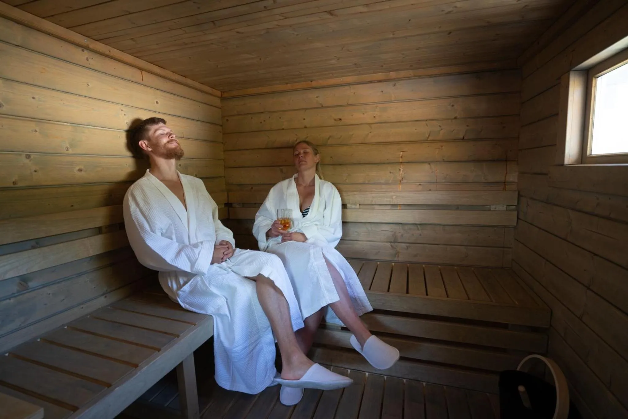Sauna in Hotel Breiddalsvik
