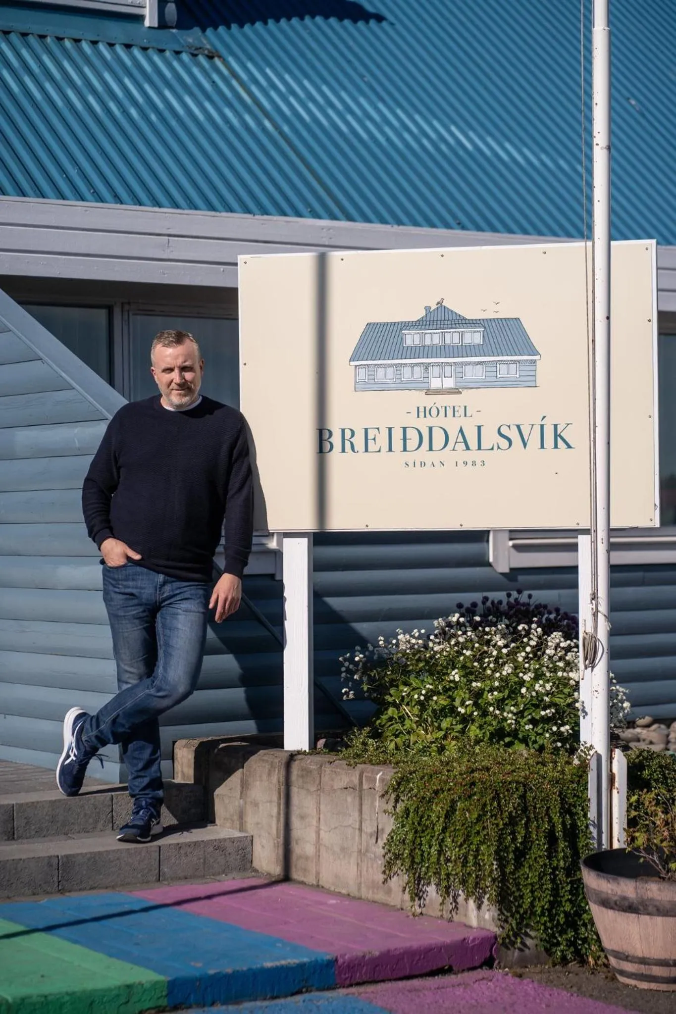 Facade/entrance in Hotel Breiddalsvik