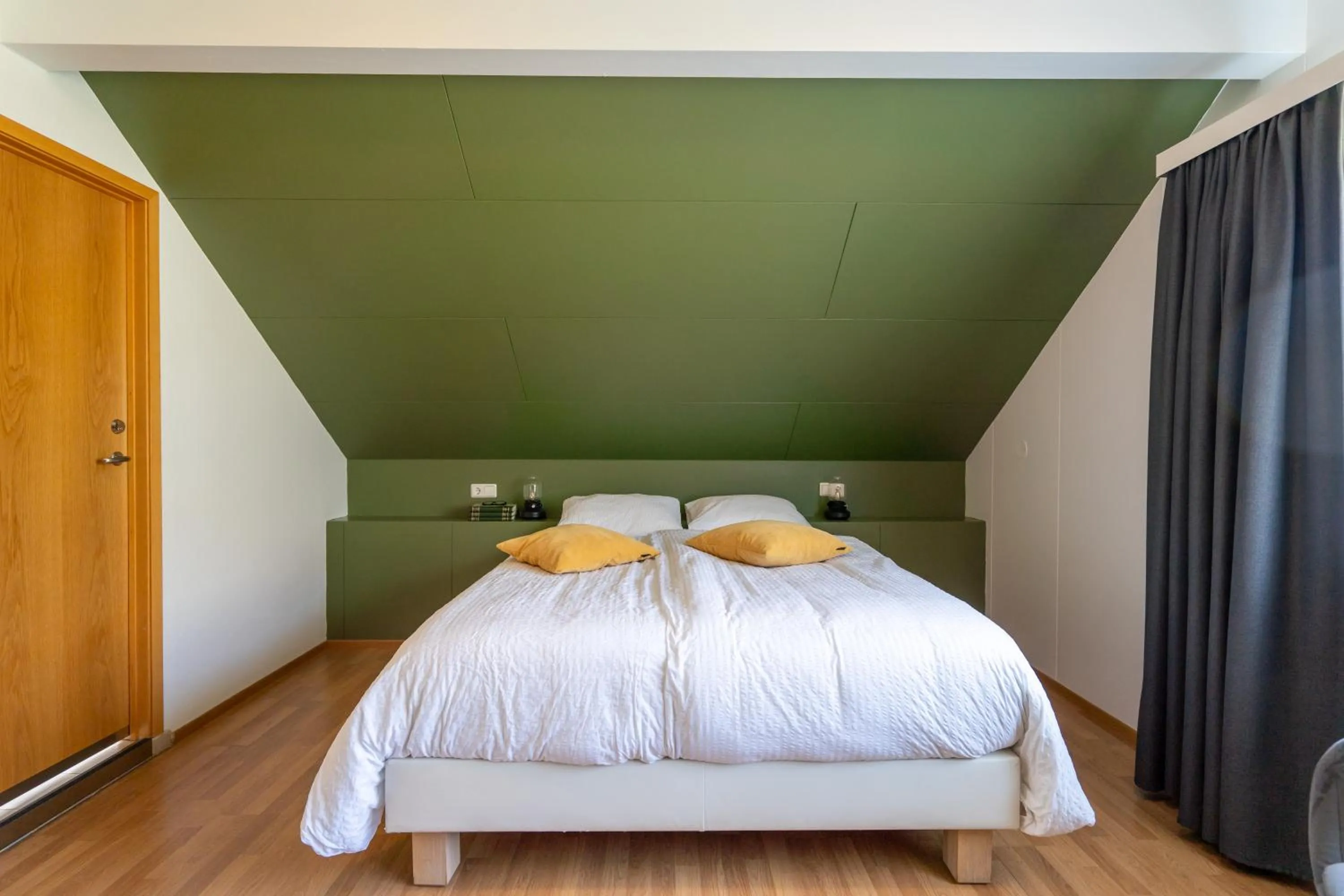 Bed in Hotel Breiddalsvik