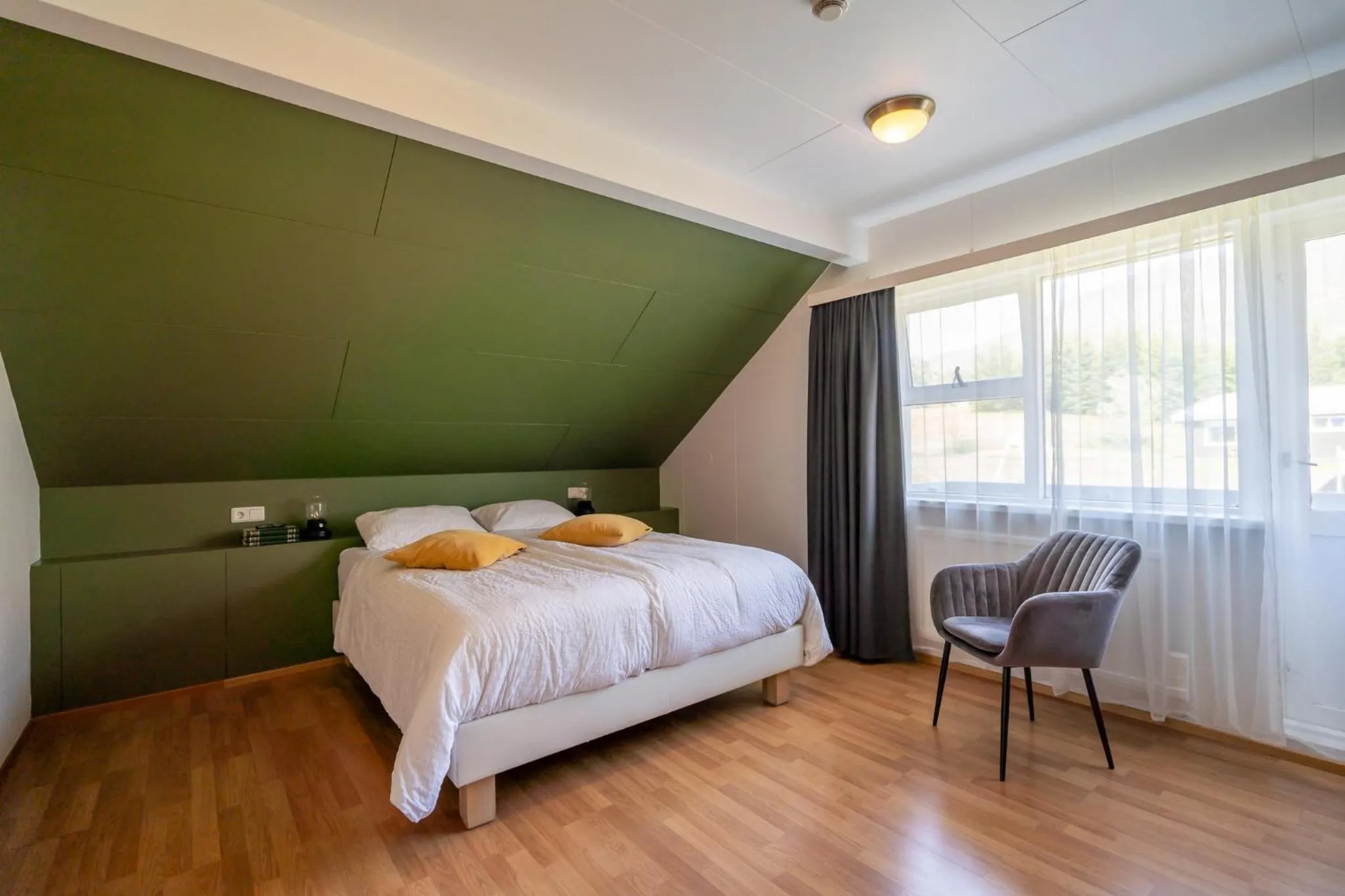 Bedroom, Bed in Hotel Breiddalsvik