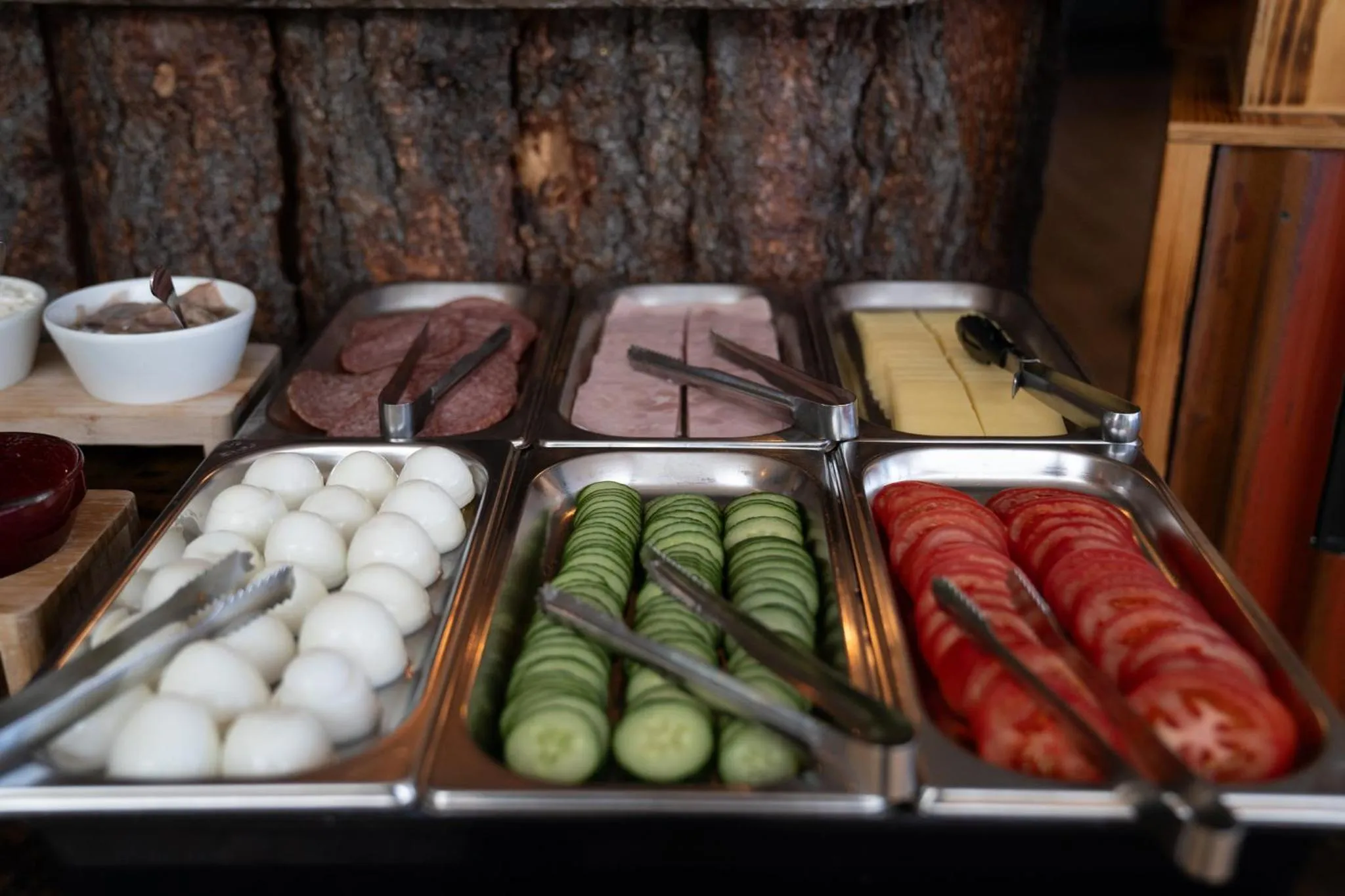 Buffet breakfast in Hotel Breiddalsvik