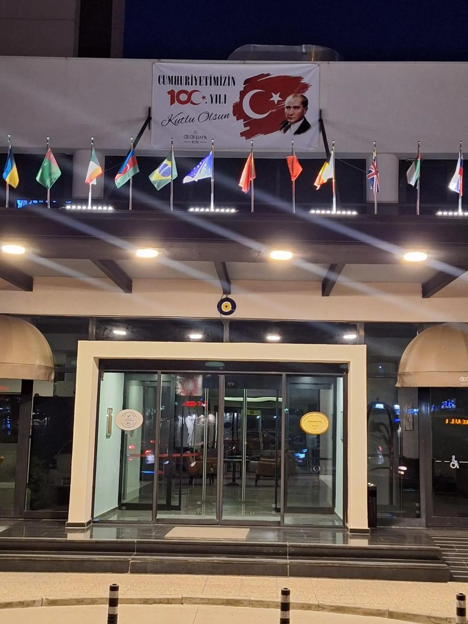 Off site in Dedepark Hotel