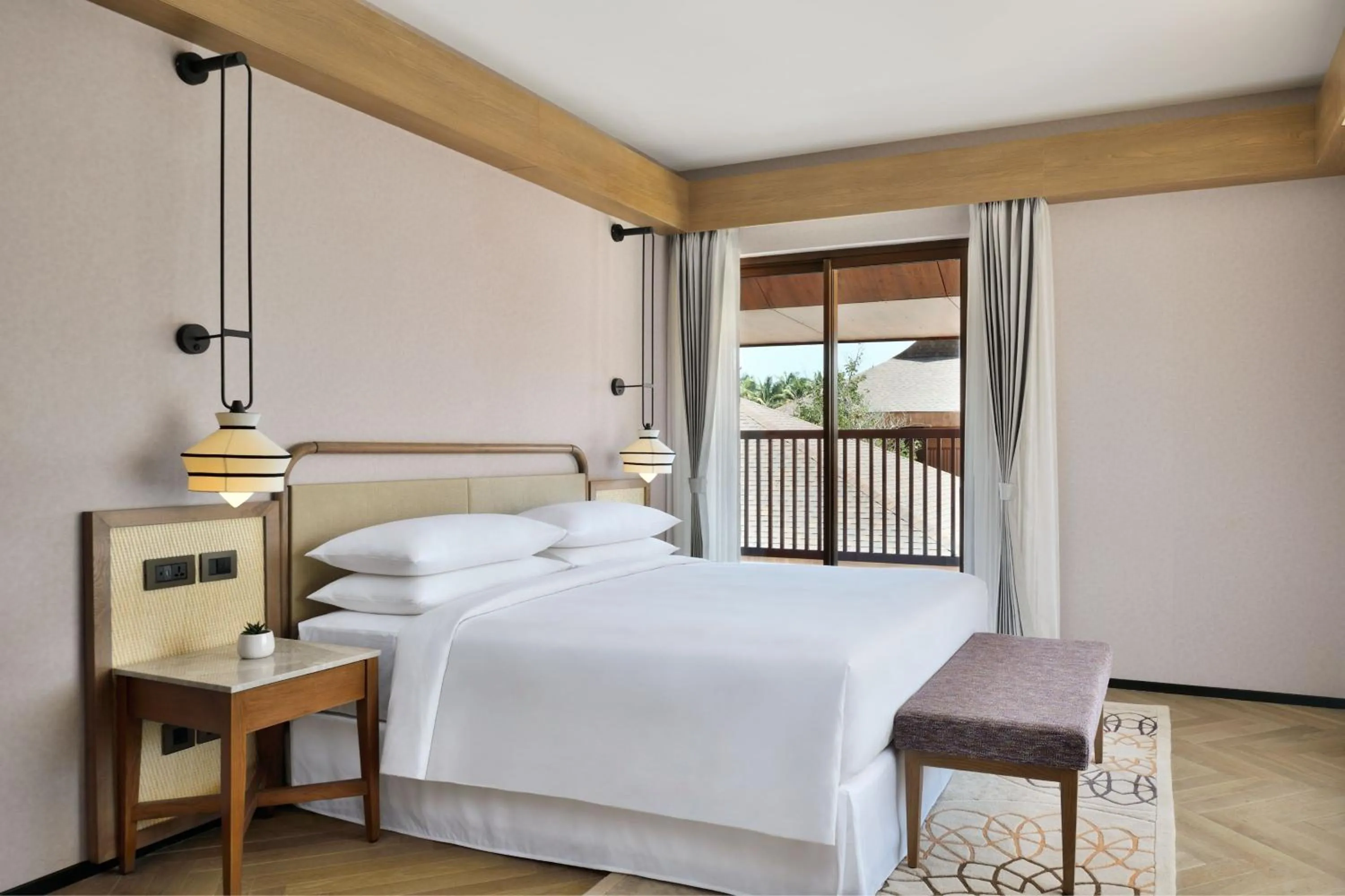 Photo of the whole room, Bed in Mulberry Shades Bengaluru Nandi Hills - a Tribute Portfolio Resort