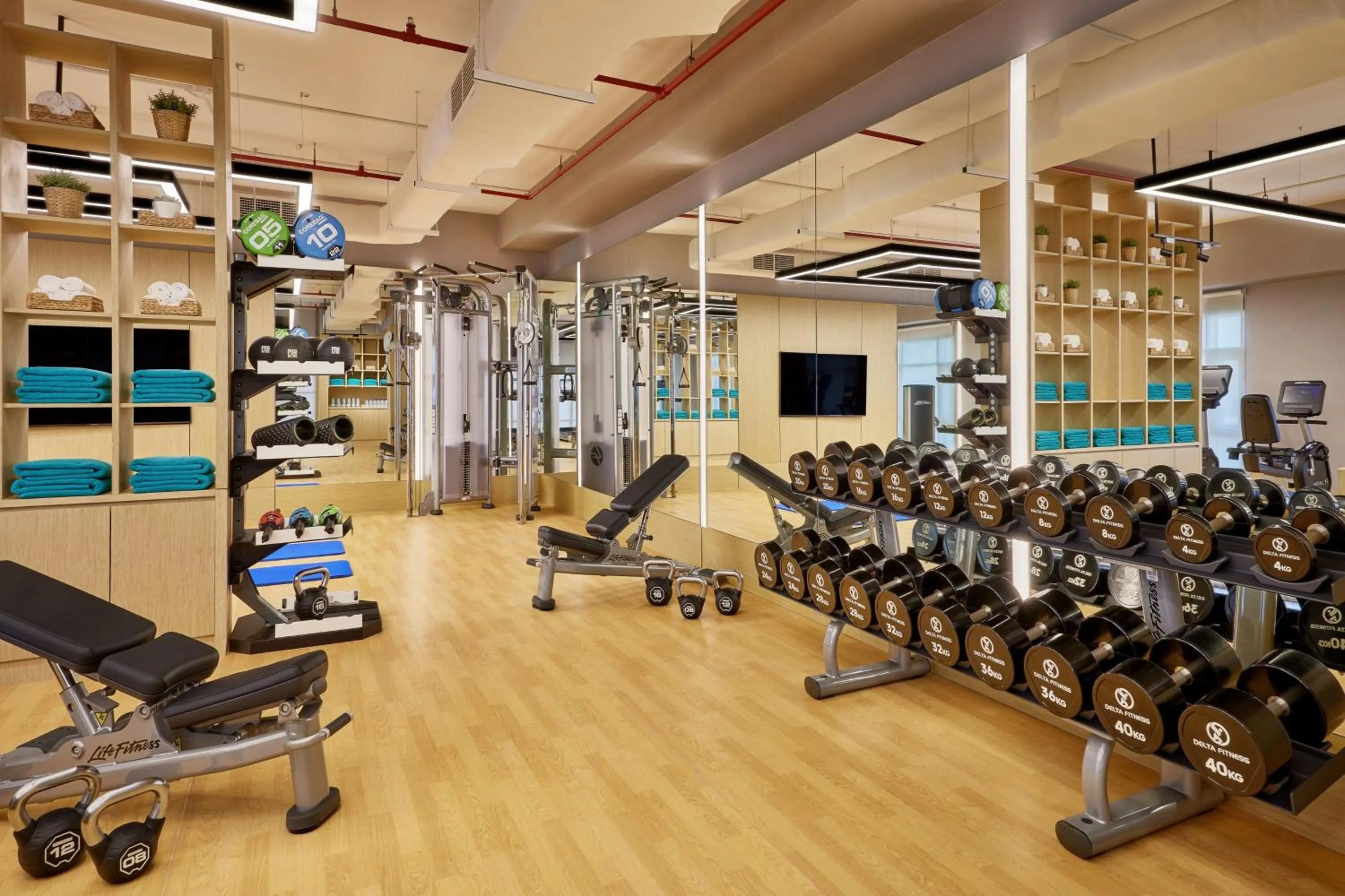 Fitness centre/facilities in Courtyard by Marriott Jubail