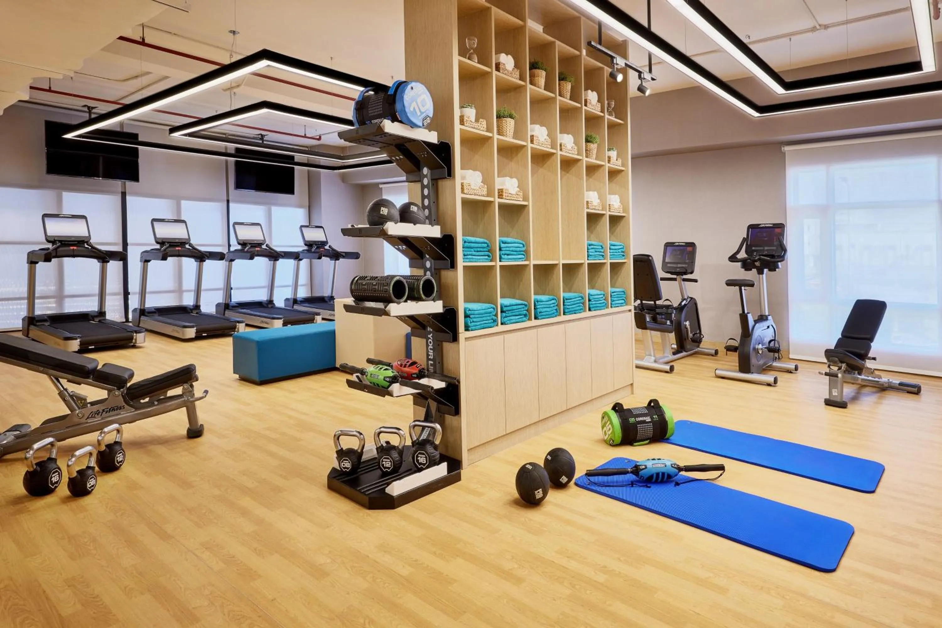 Fitness centre/facilities in Courtyard by Marriott Jubail