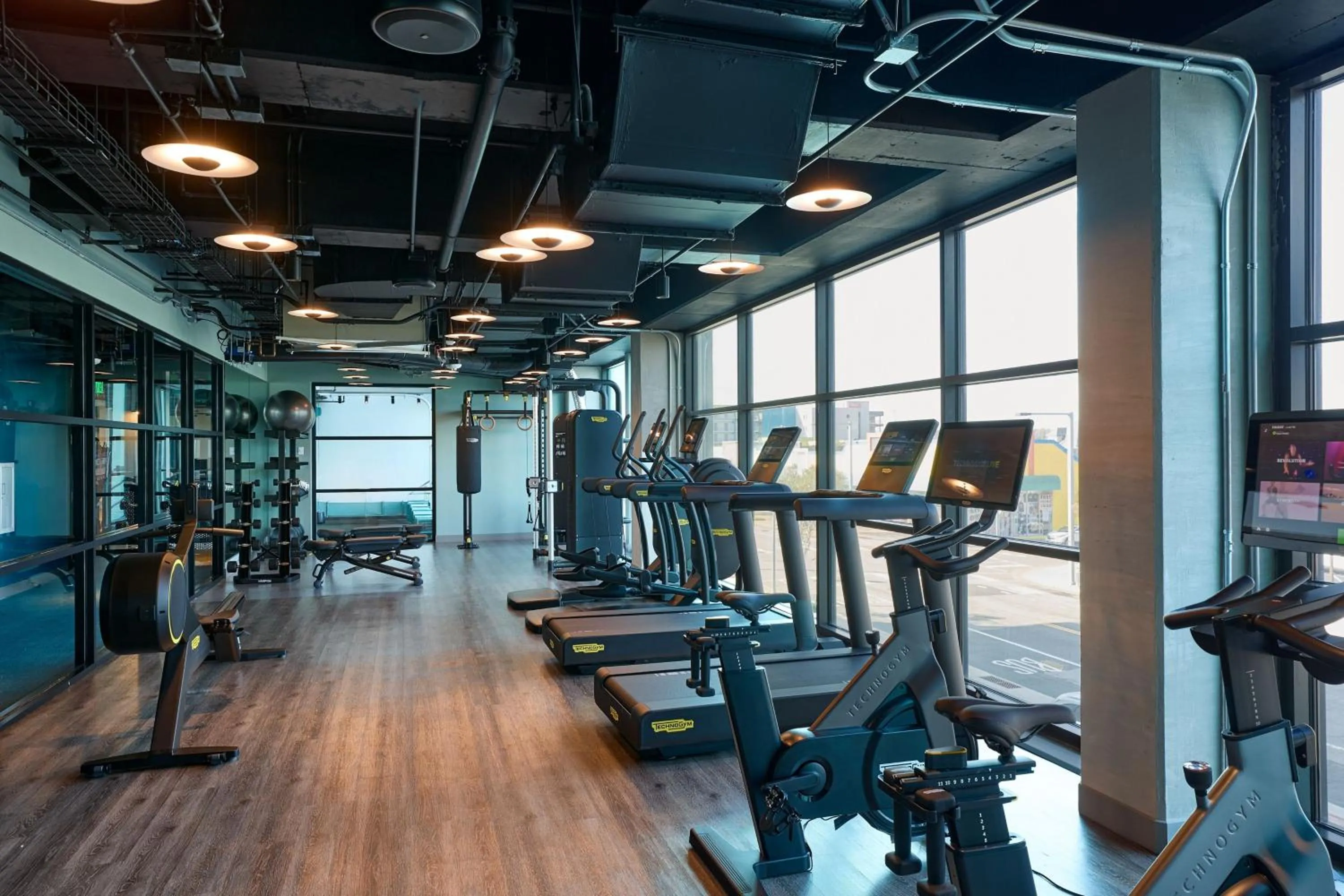 Fitness centre/facilities in Moxy Virginia Beach Oceanfront