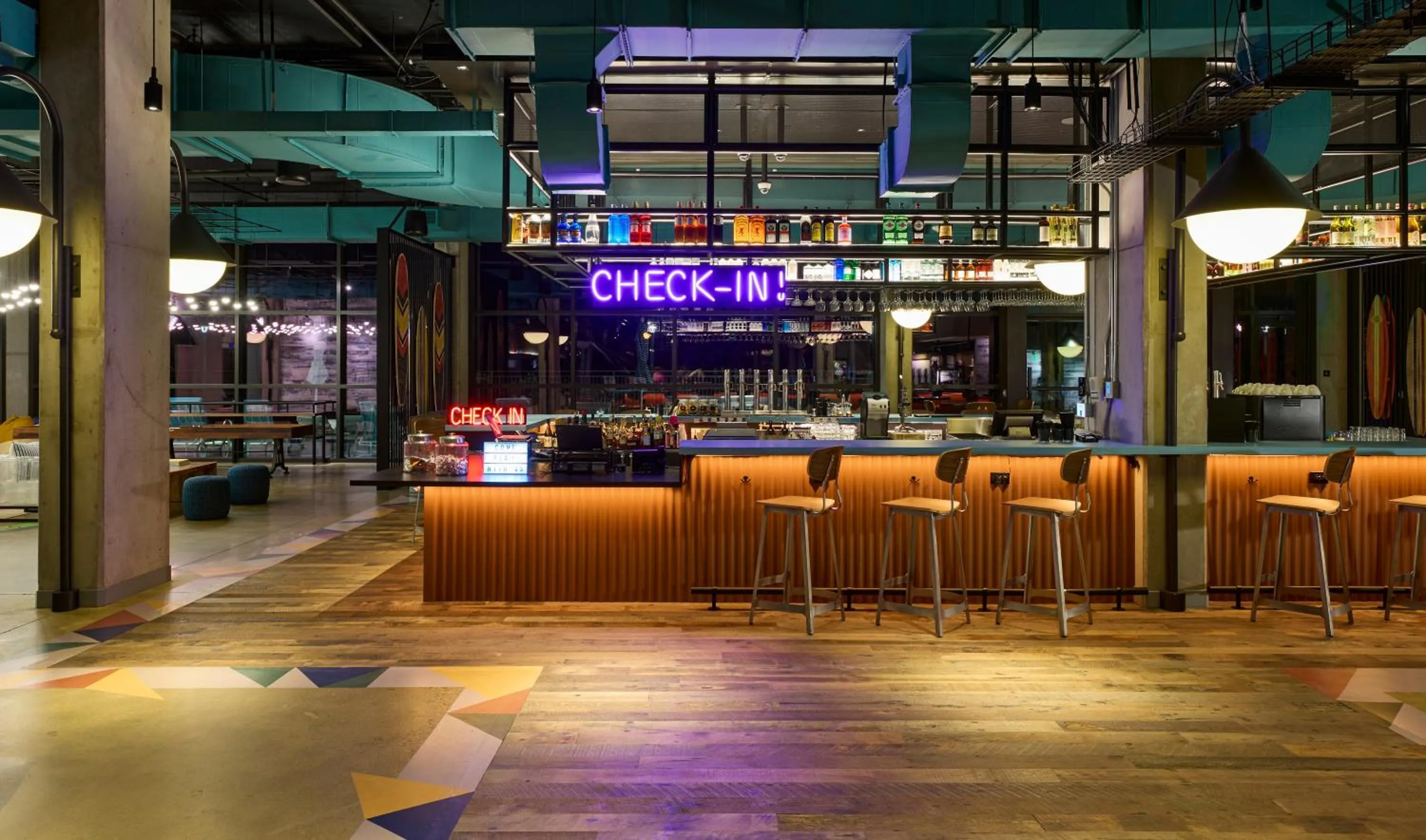 Lobby or reception in Moxy Virginia Beach Oceanfront