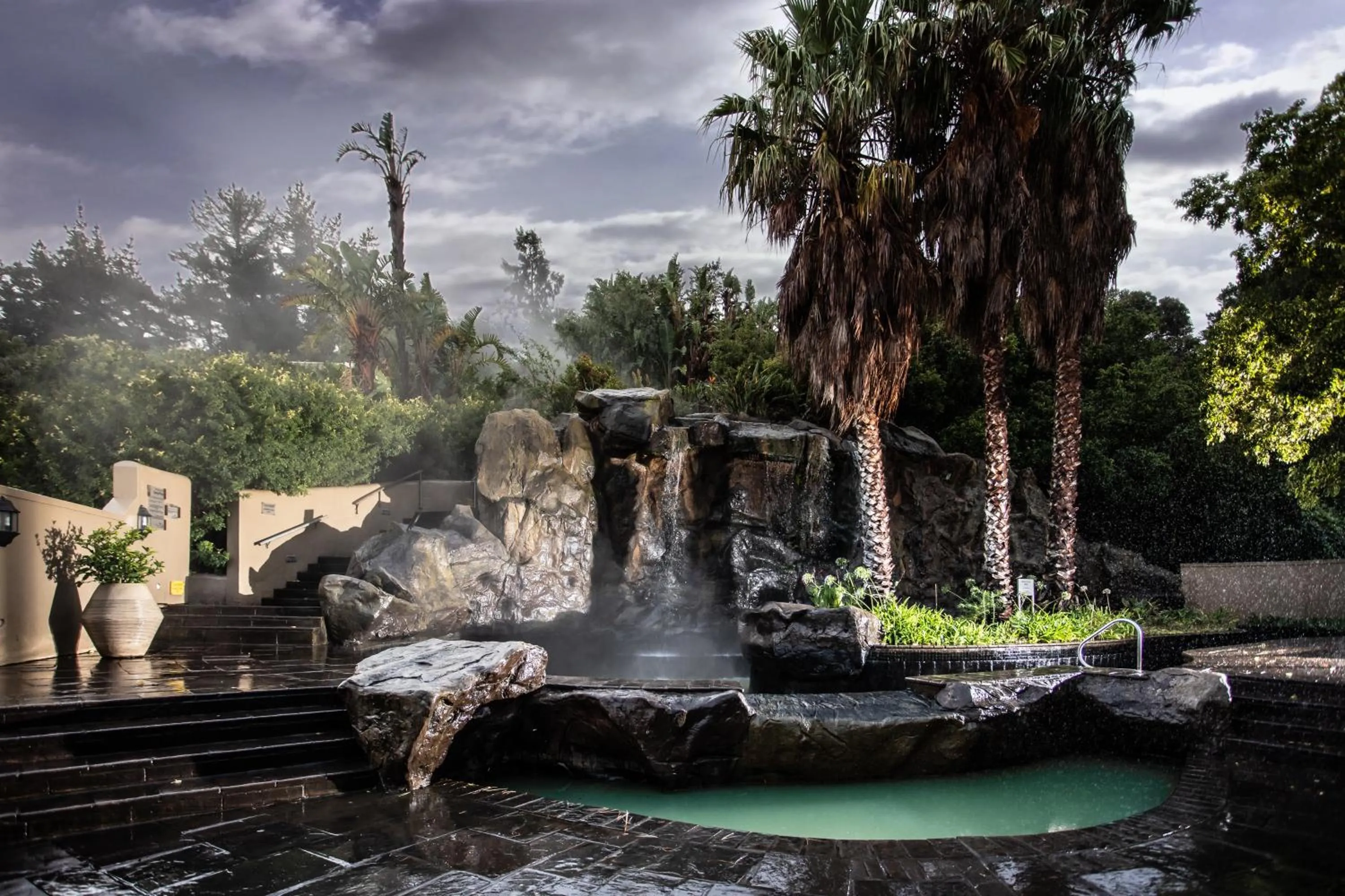Hot Spring Bath in The Caledon Hotel and Spa