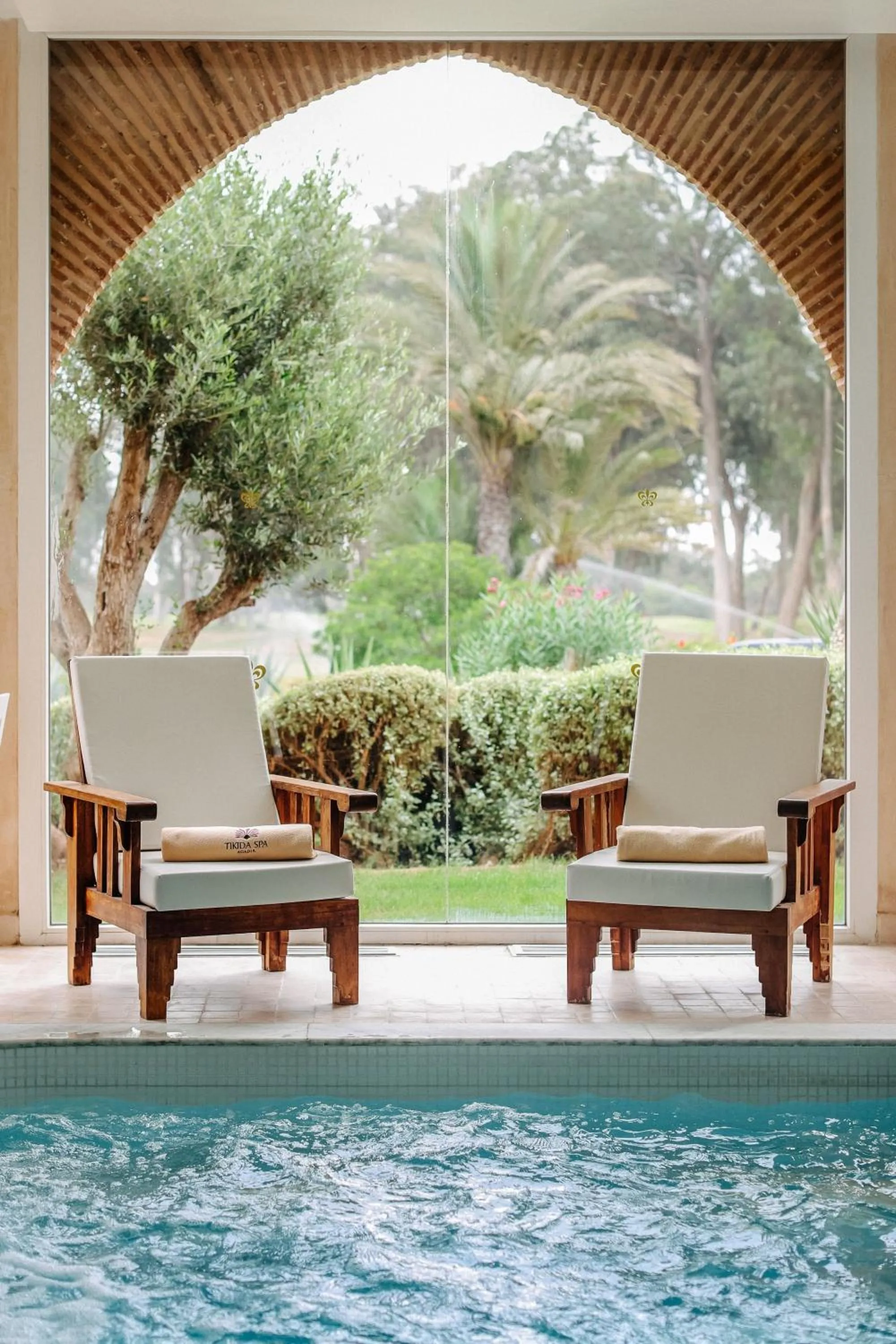 Swimming pool in Tikida Golf Palace