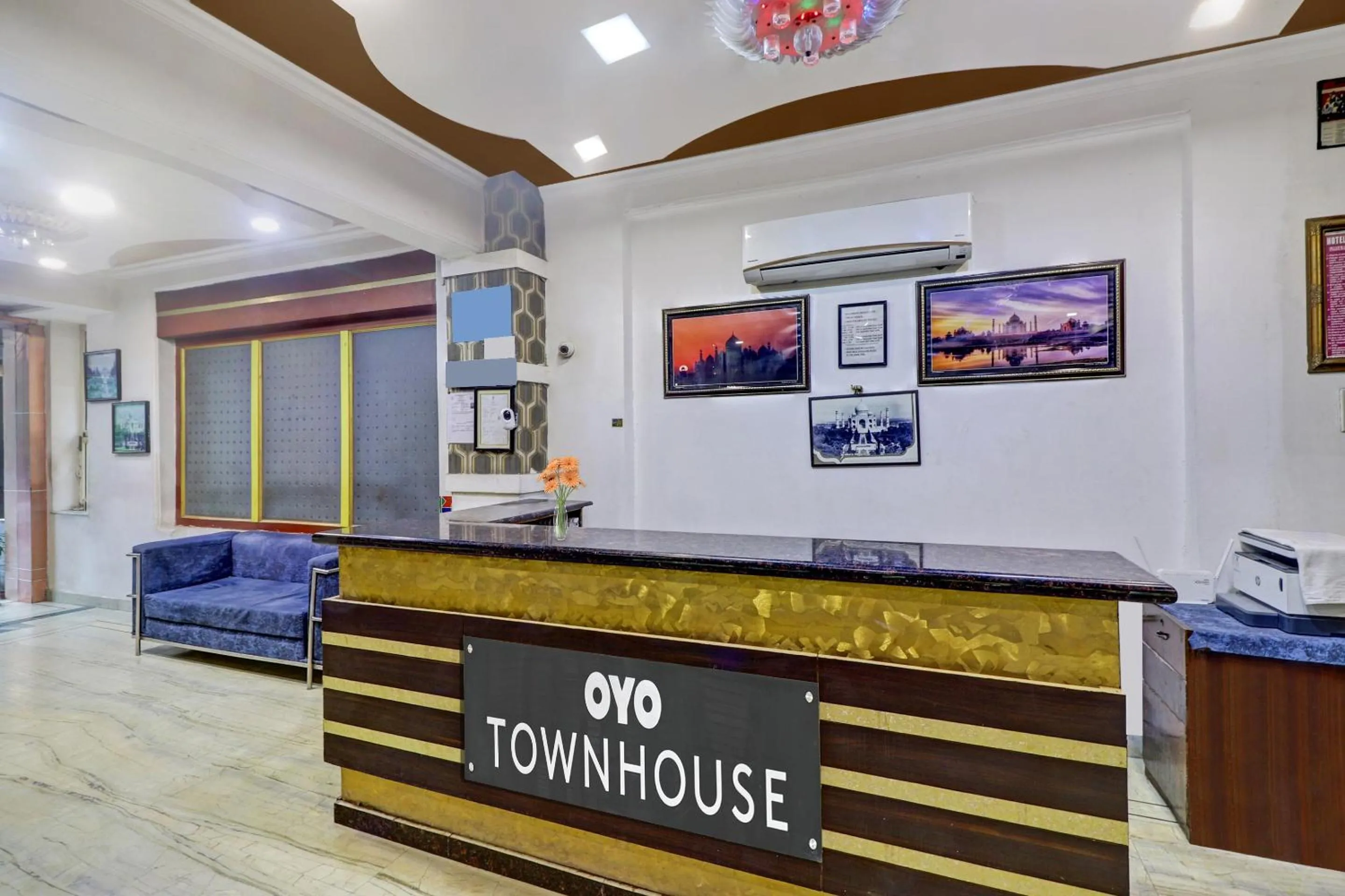 Lobby or reception in Hotel O ASA AGRA