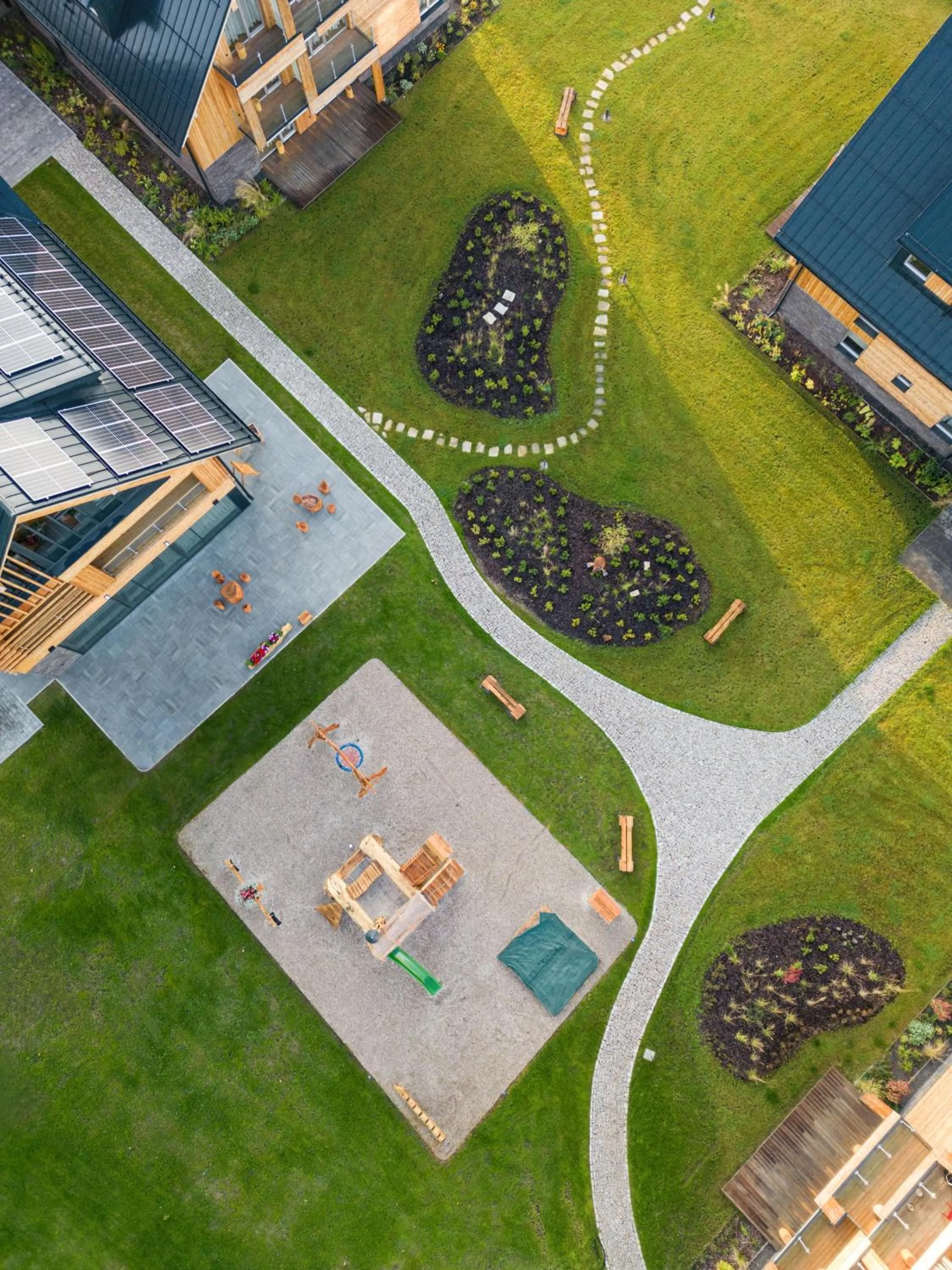 Garden in Aldrov Resort