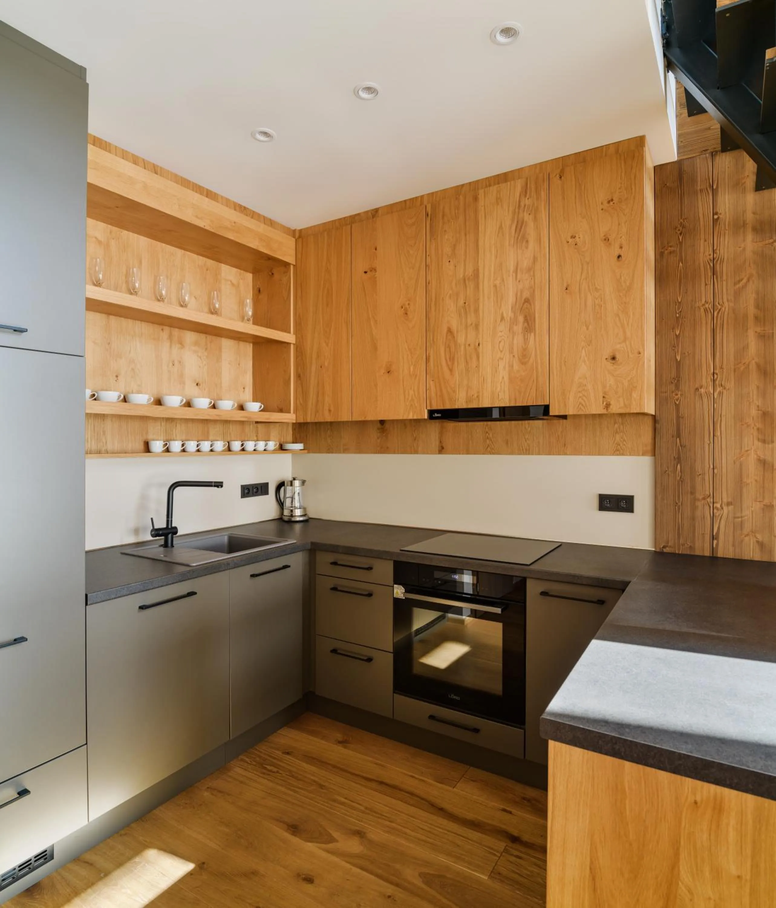 Kitchen or kitchenette in Aldrov Resort