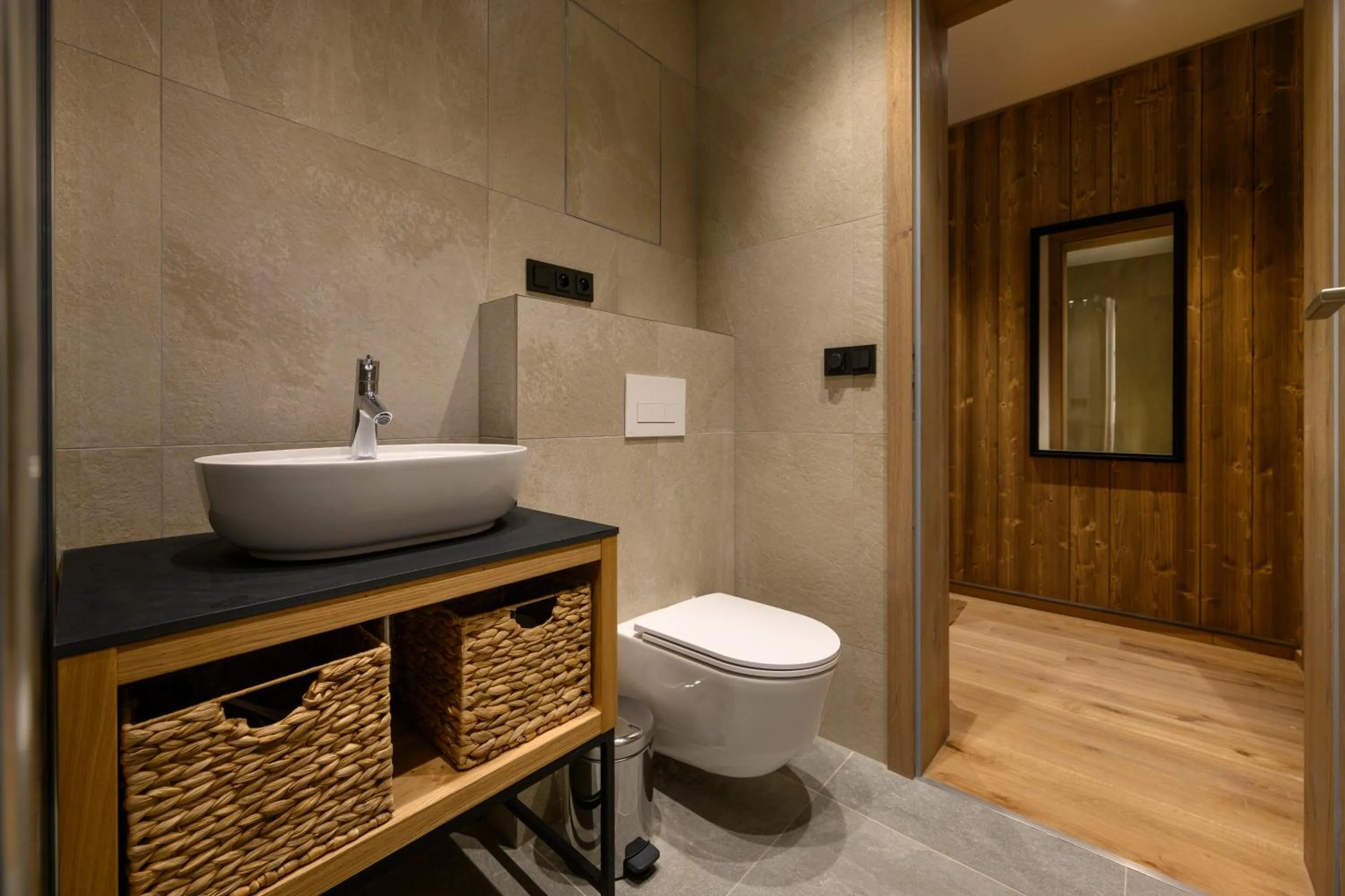 Shower in Aldrov Resort