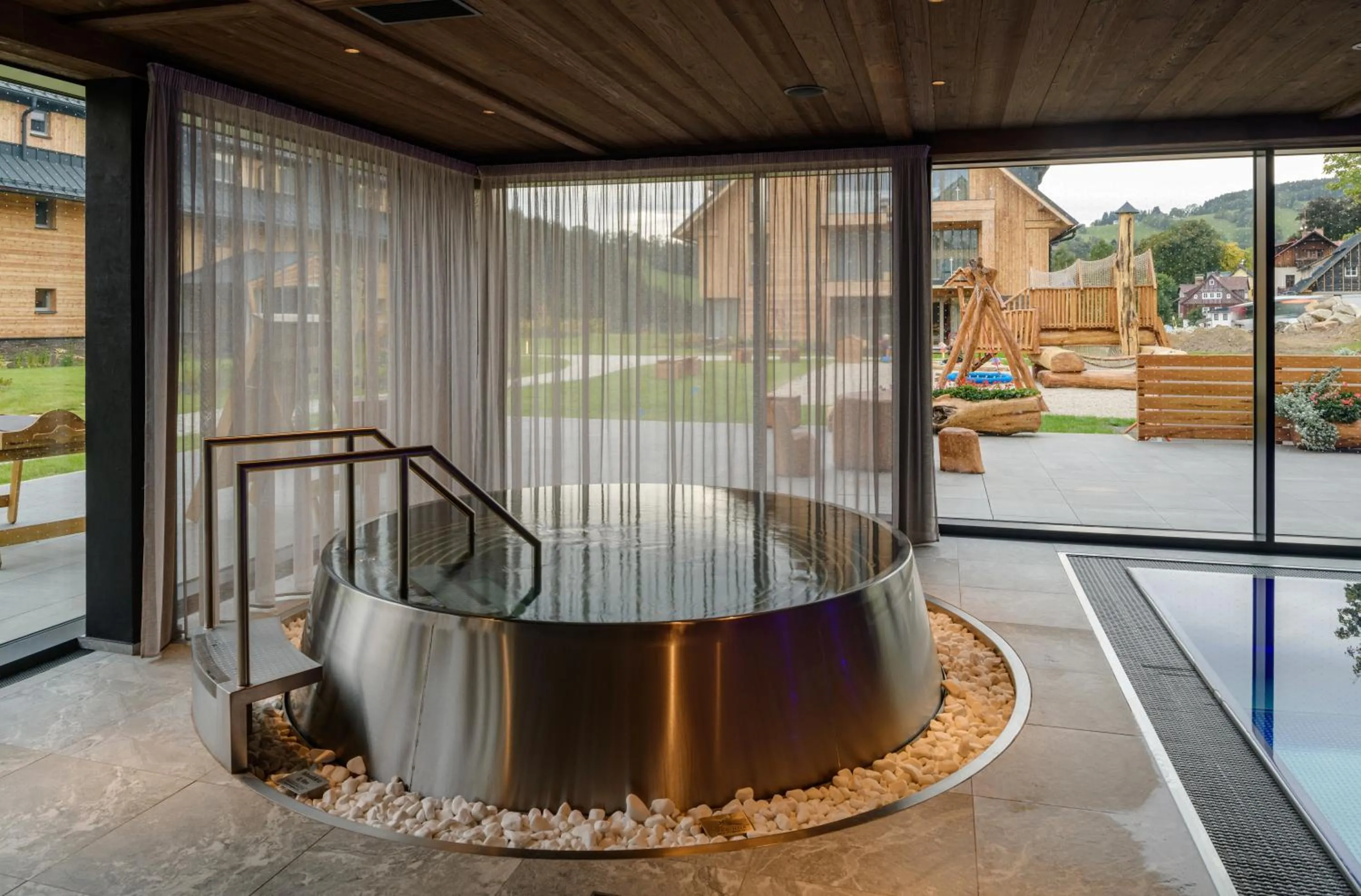 Hot Tub in Aldrov Resort