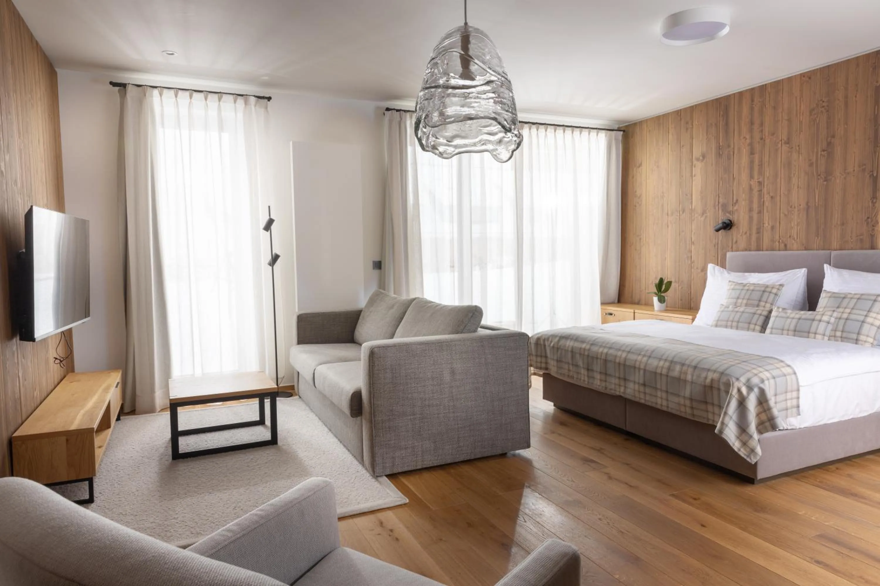 Bed in Aldrov Resort