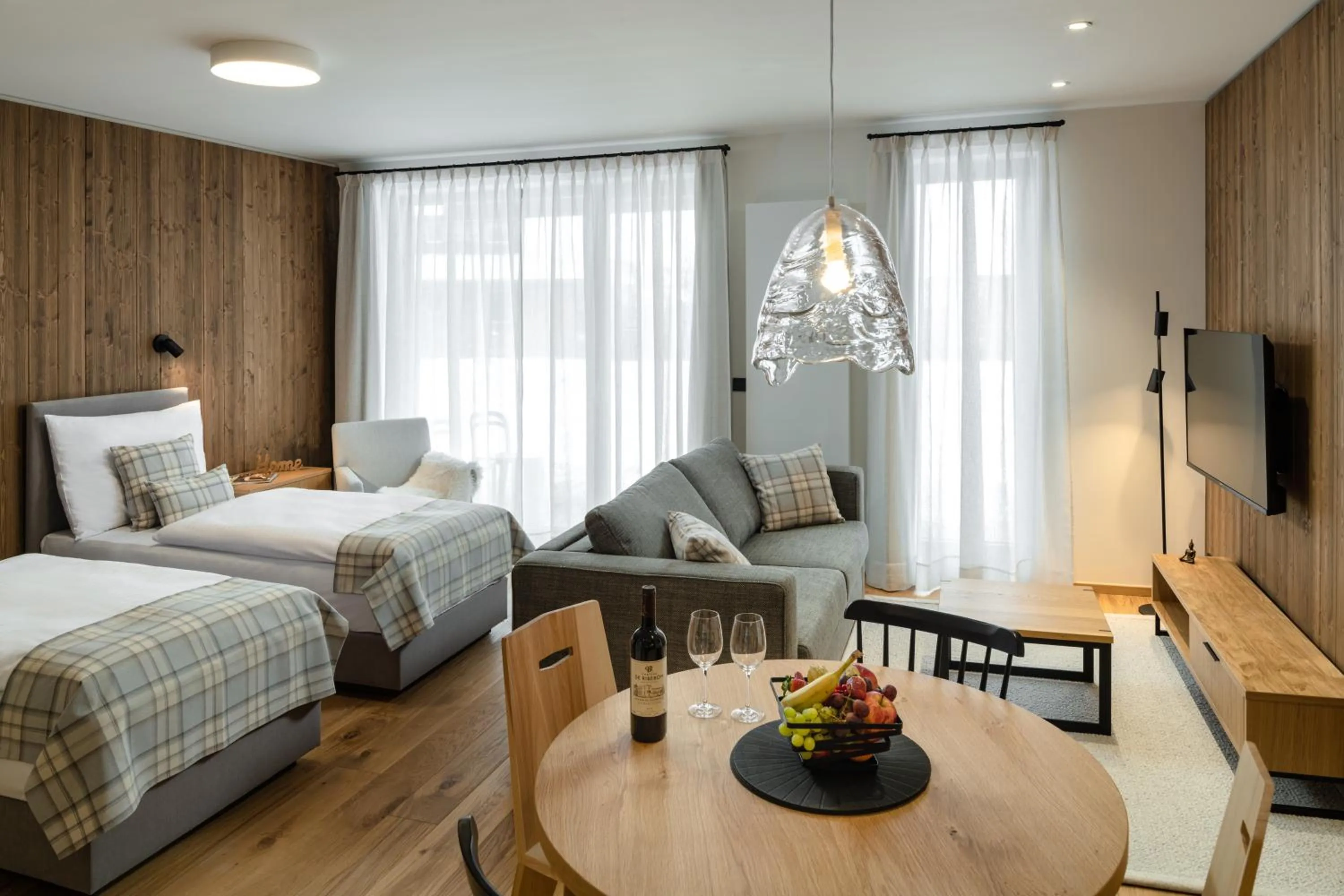 Bed in Aldrov Resort