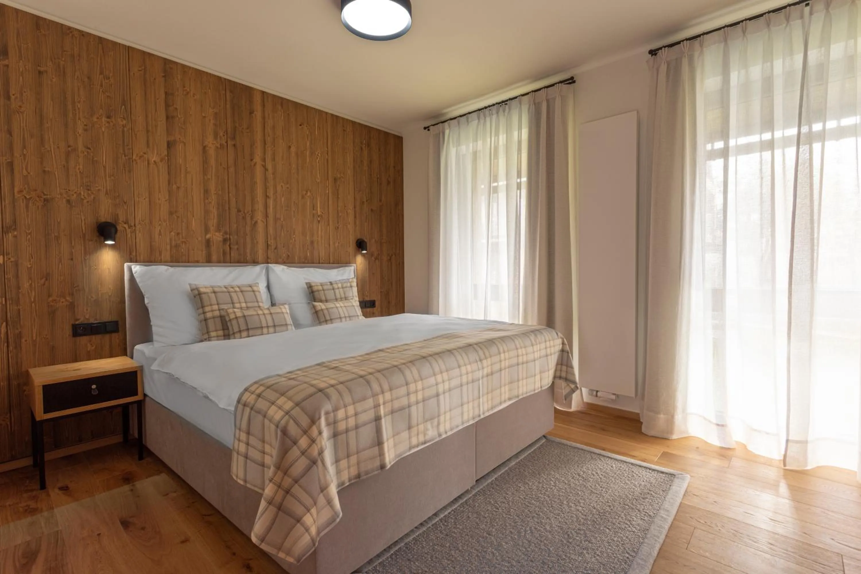 Bed in Aldrov Resort