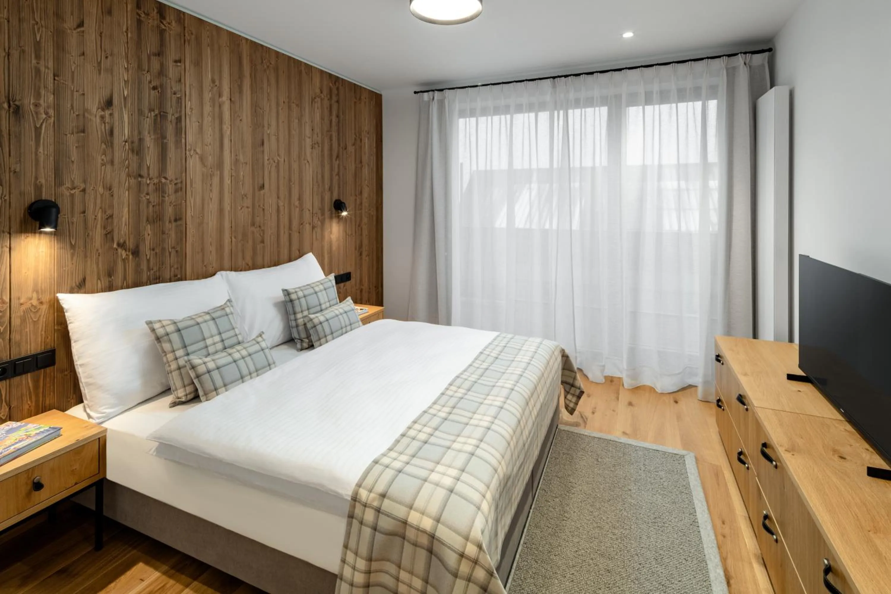 Bed in Aldrov Resort