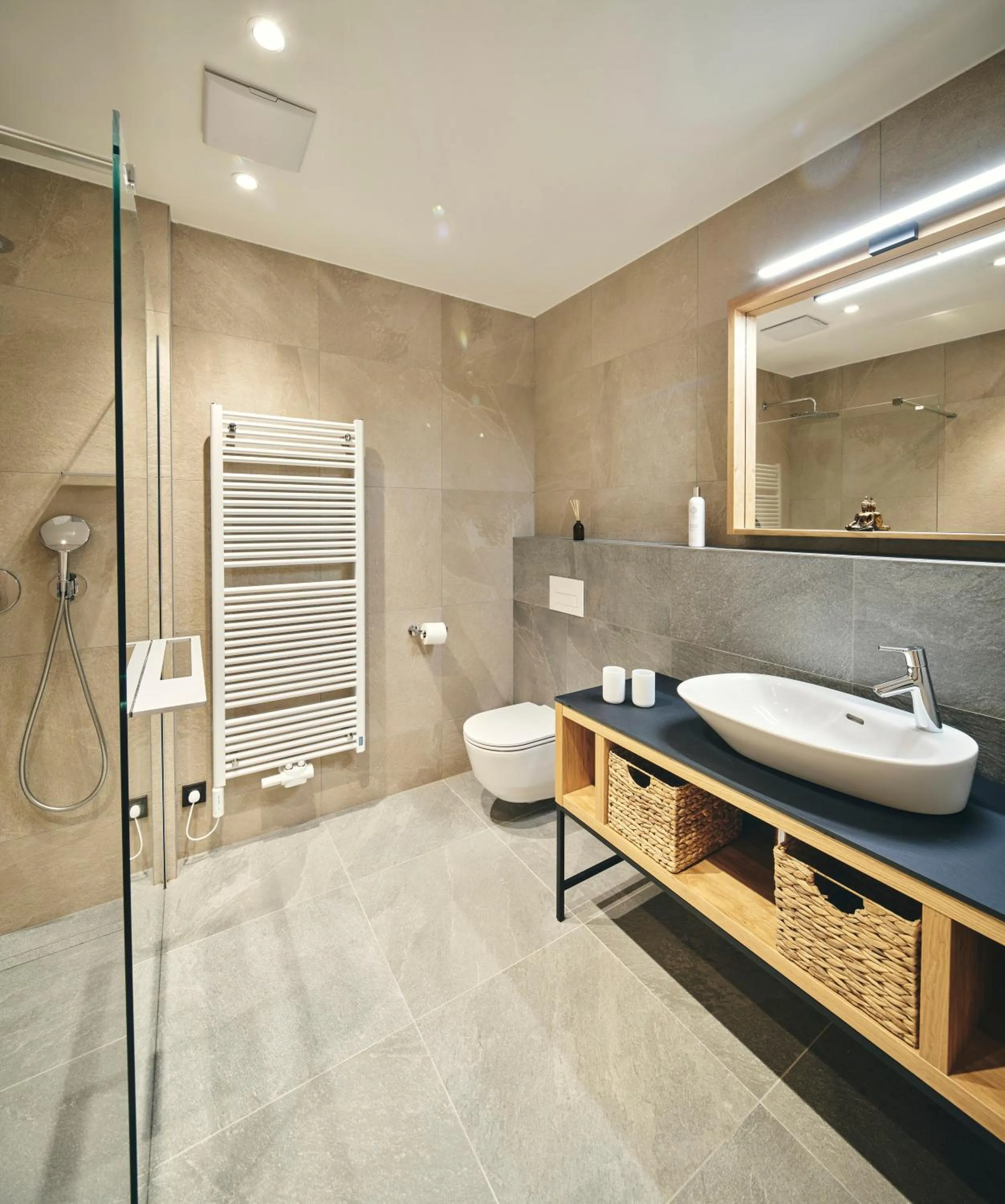 Shower in Aldrov Resort