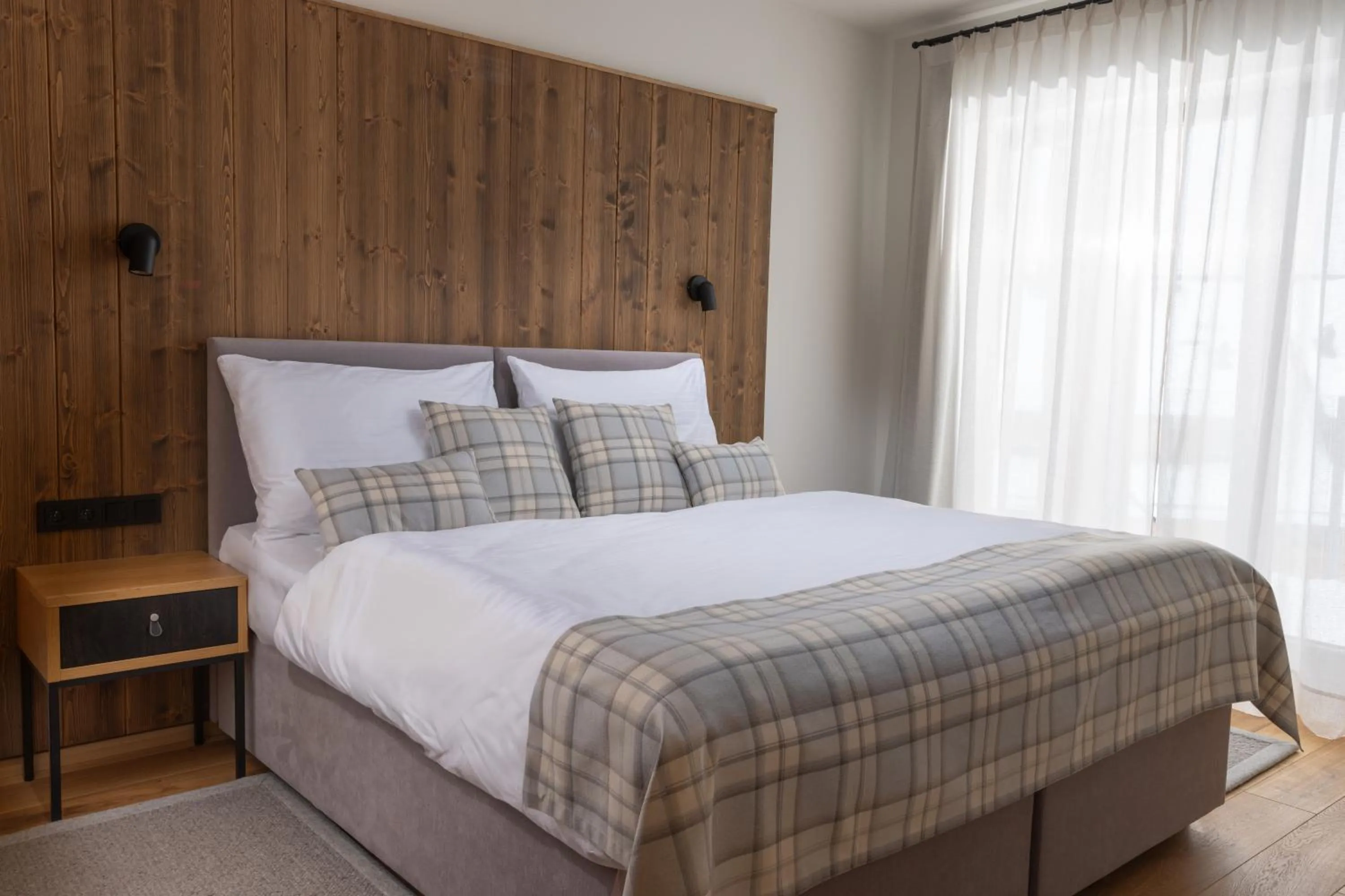 Bed in Aldrov Resort