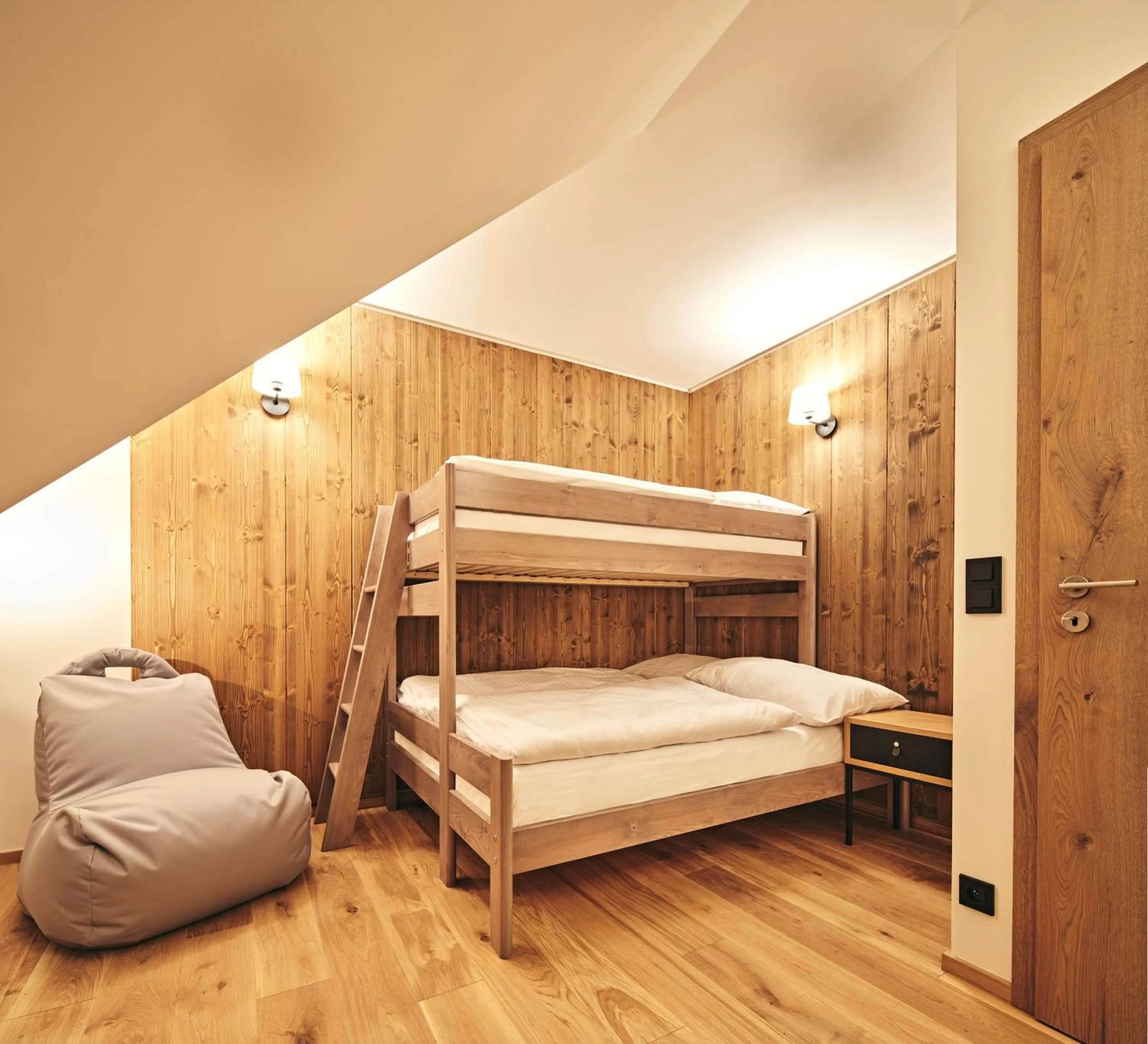 Bed in Aldrov Resort