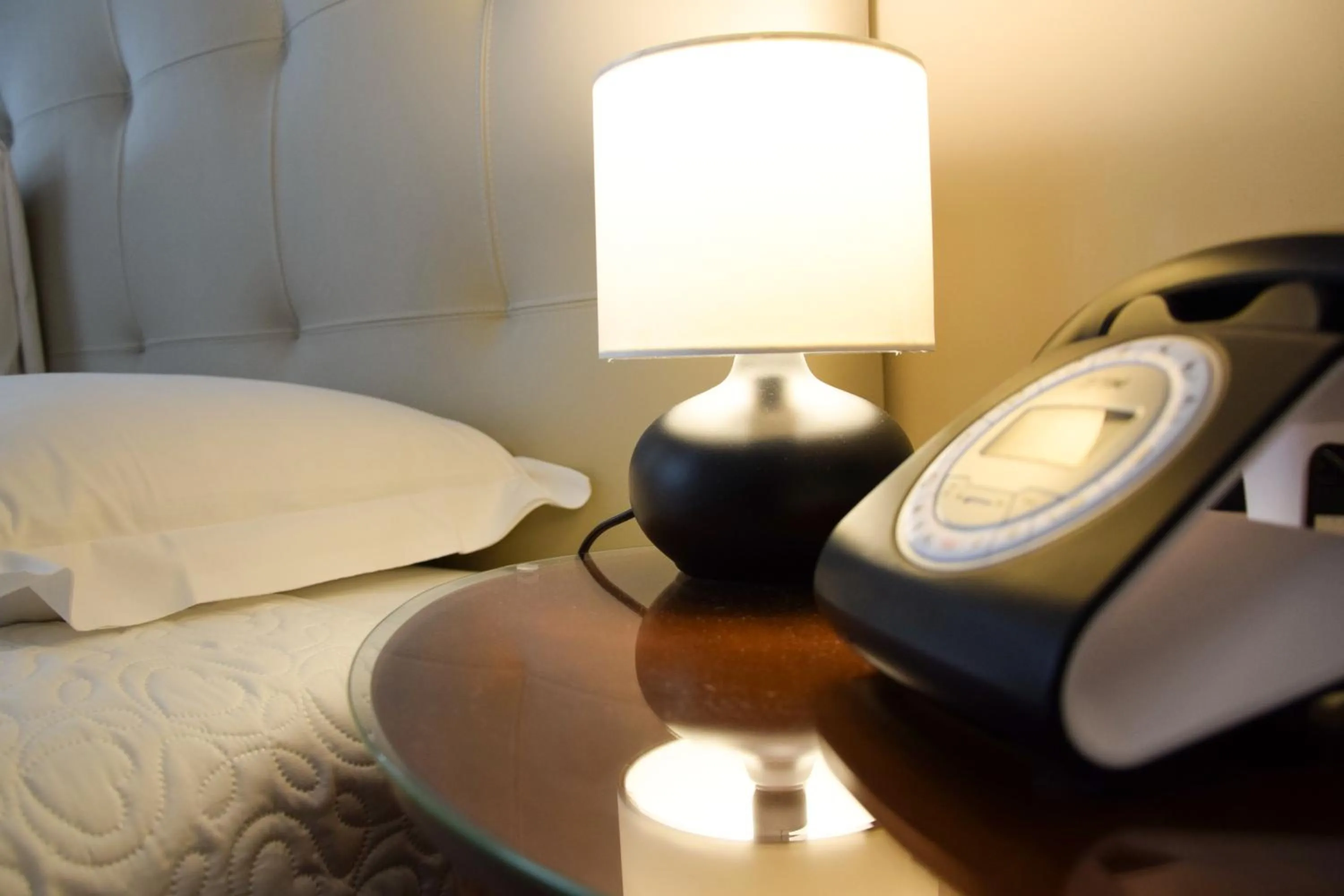 Decorative detail, Bed in Hotel Valentino Du Parc