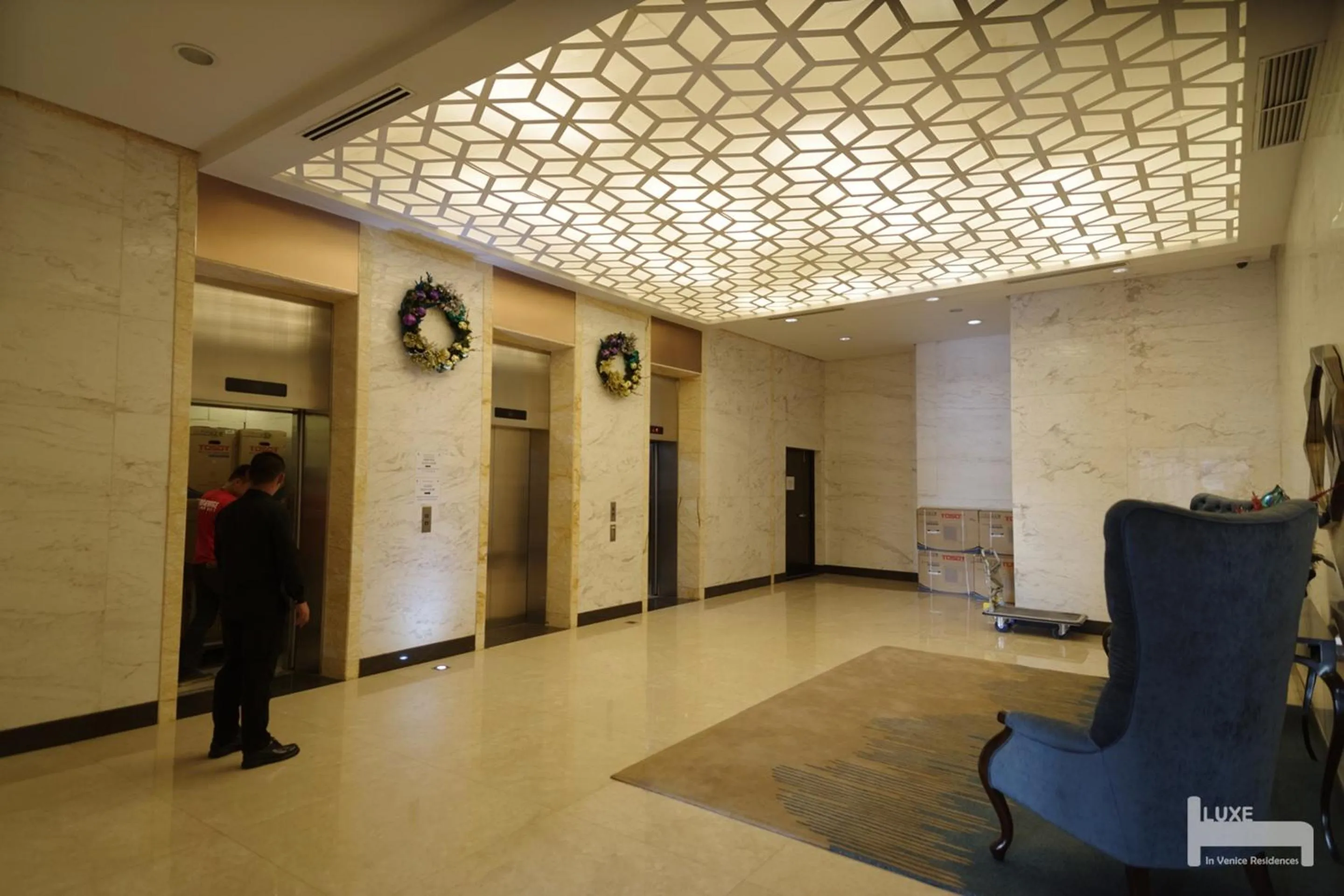 Lobby or reception in Luxe in Venice