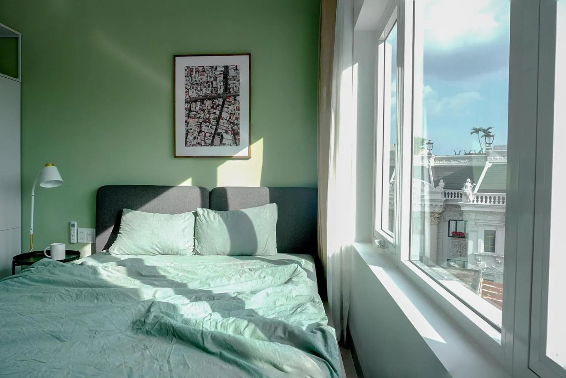 Bedroom, Bed in M Village Living Cửu Long