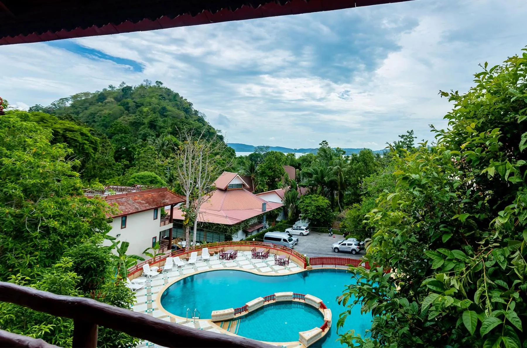Pool view in Anyavee Aonang Bay
