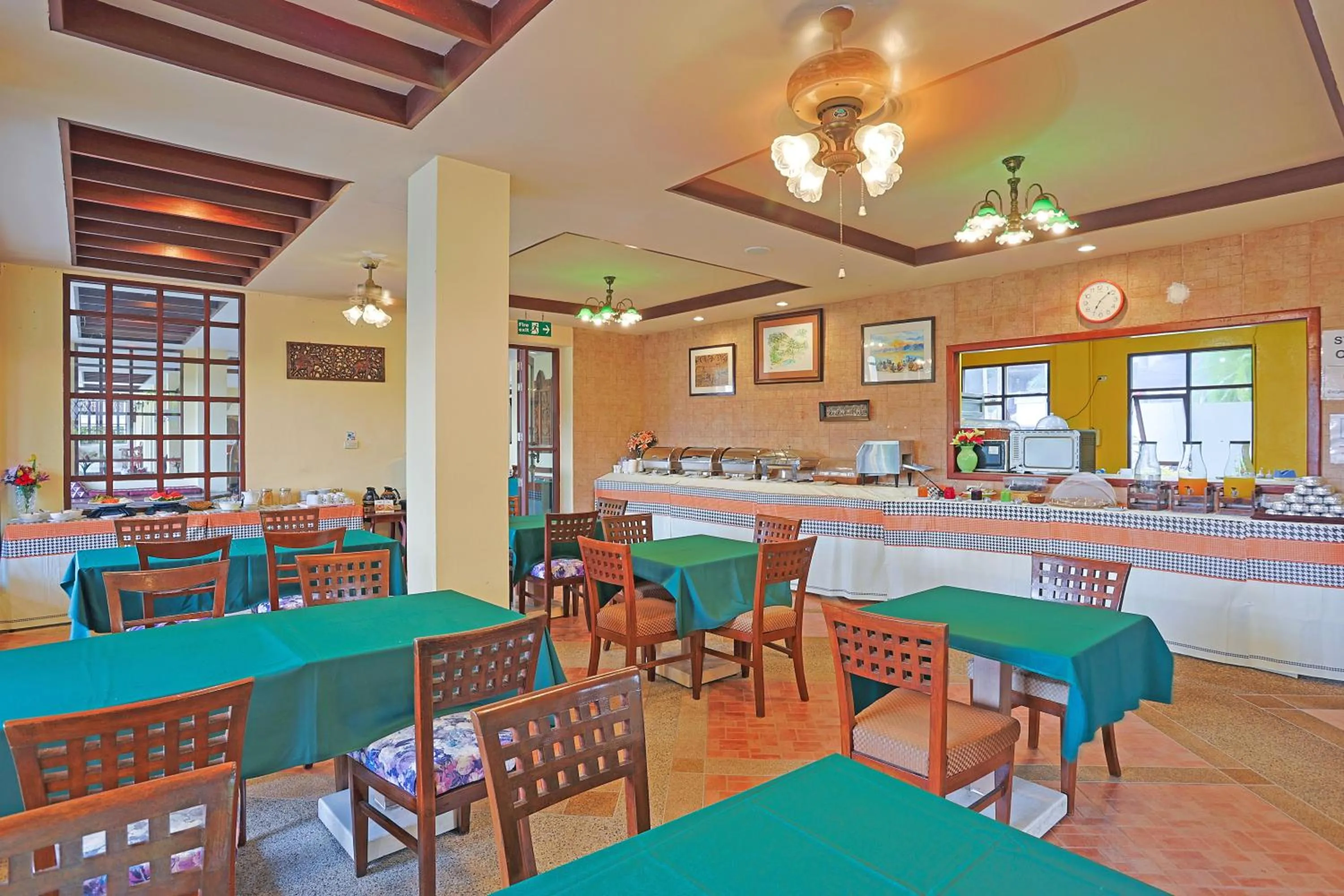 Buffet breakfast in Anyavee Aonang Bay