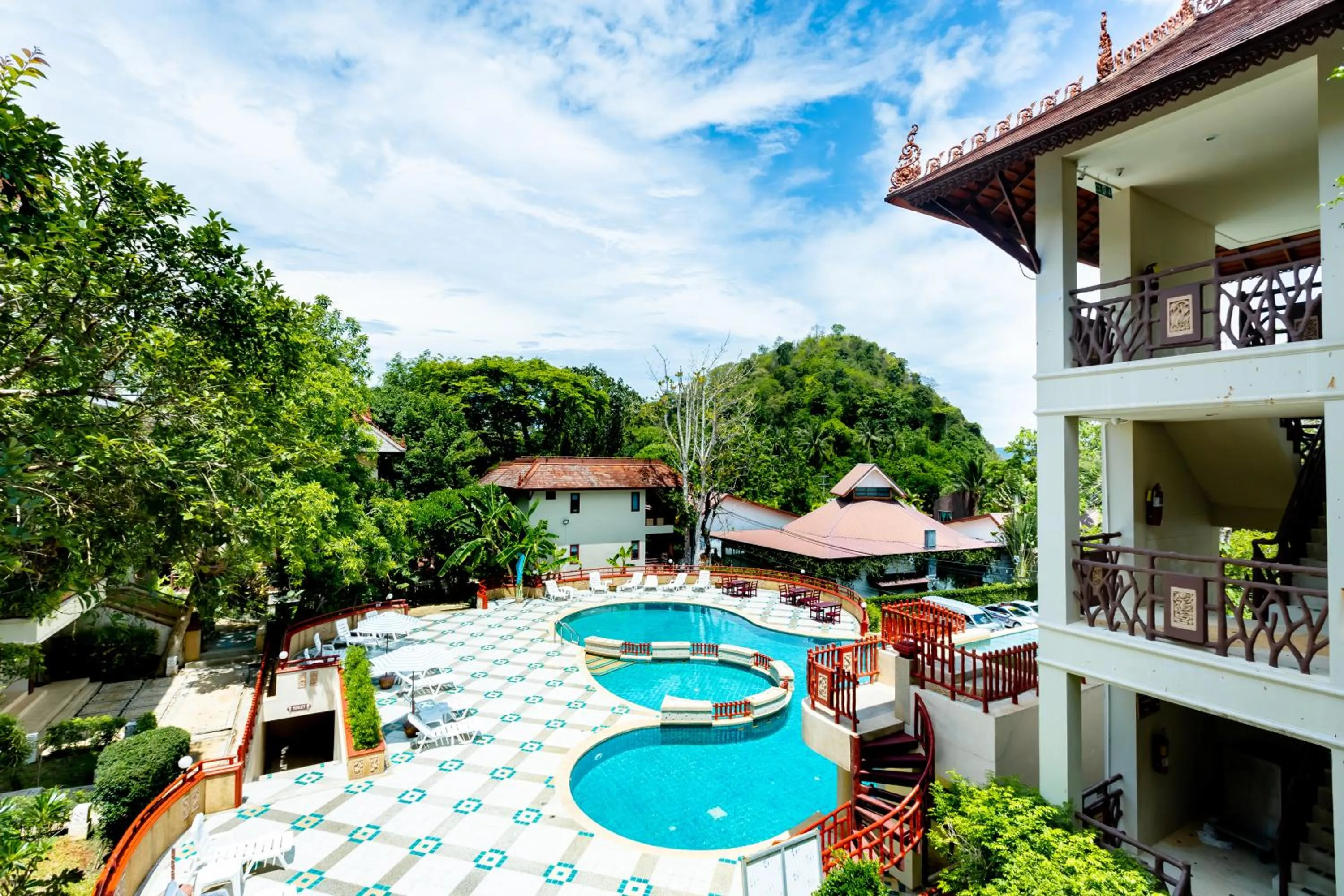 Swimming pool in Anyavee Aonang Bay